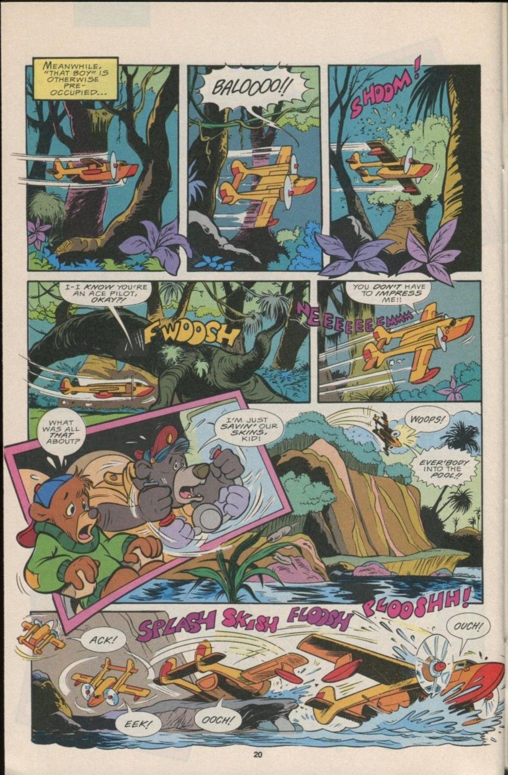 Read online Disney's Tale Spin Limited Series: ''Take Off'' comic -  Issue #1 - 21