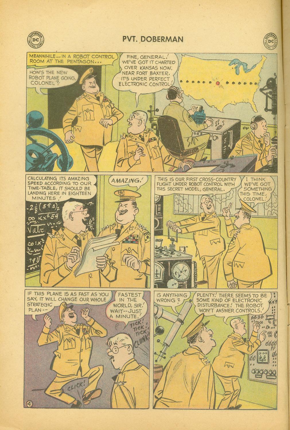 Read online Sgt. Bilko's Pvt. Doberman comic -  Issue #4 - 6