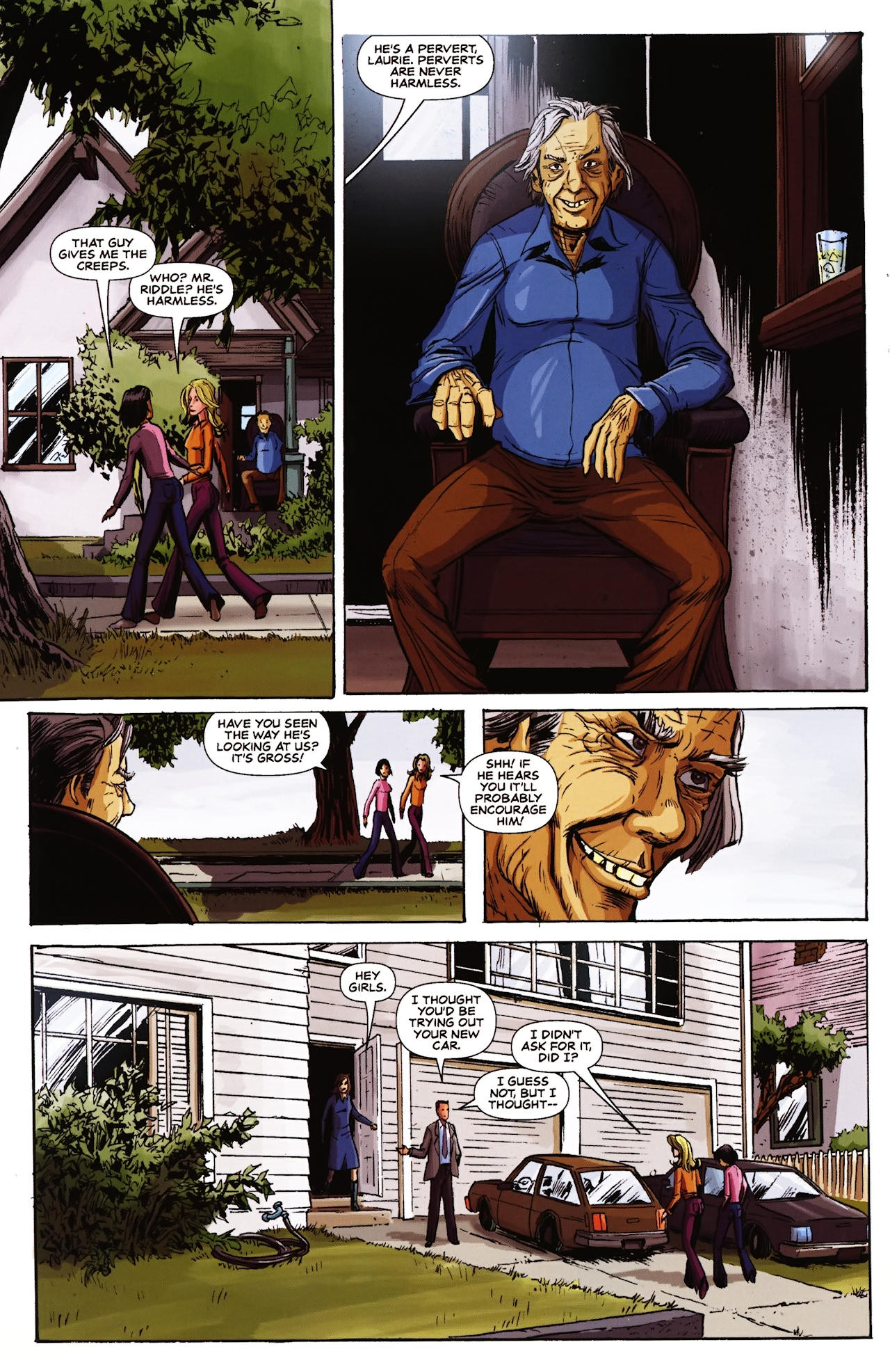 Read online Halloween: The First Death of Laurie Strode comic -  Issue #1 - 17