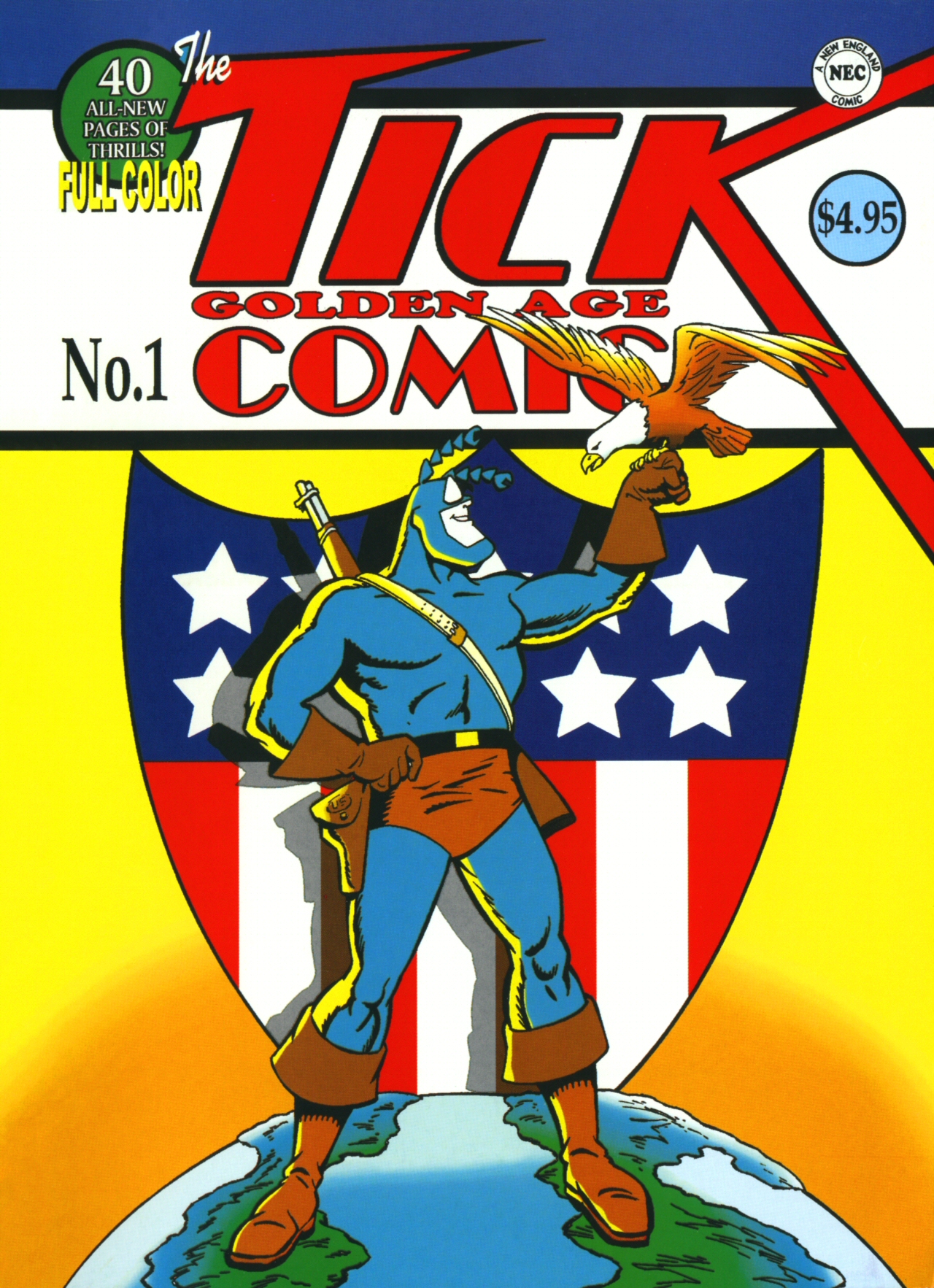 Read online The Tick's Golden Age Comic comic -  Issue #1 - 1
