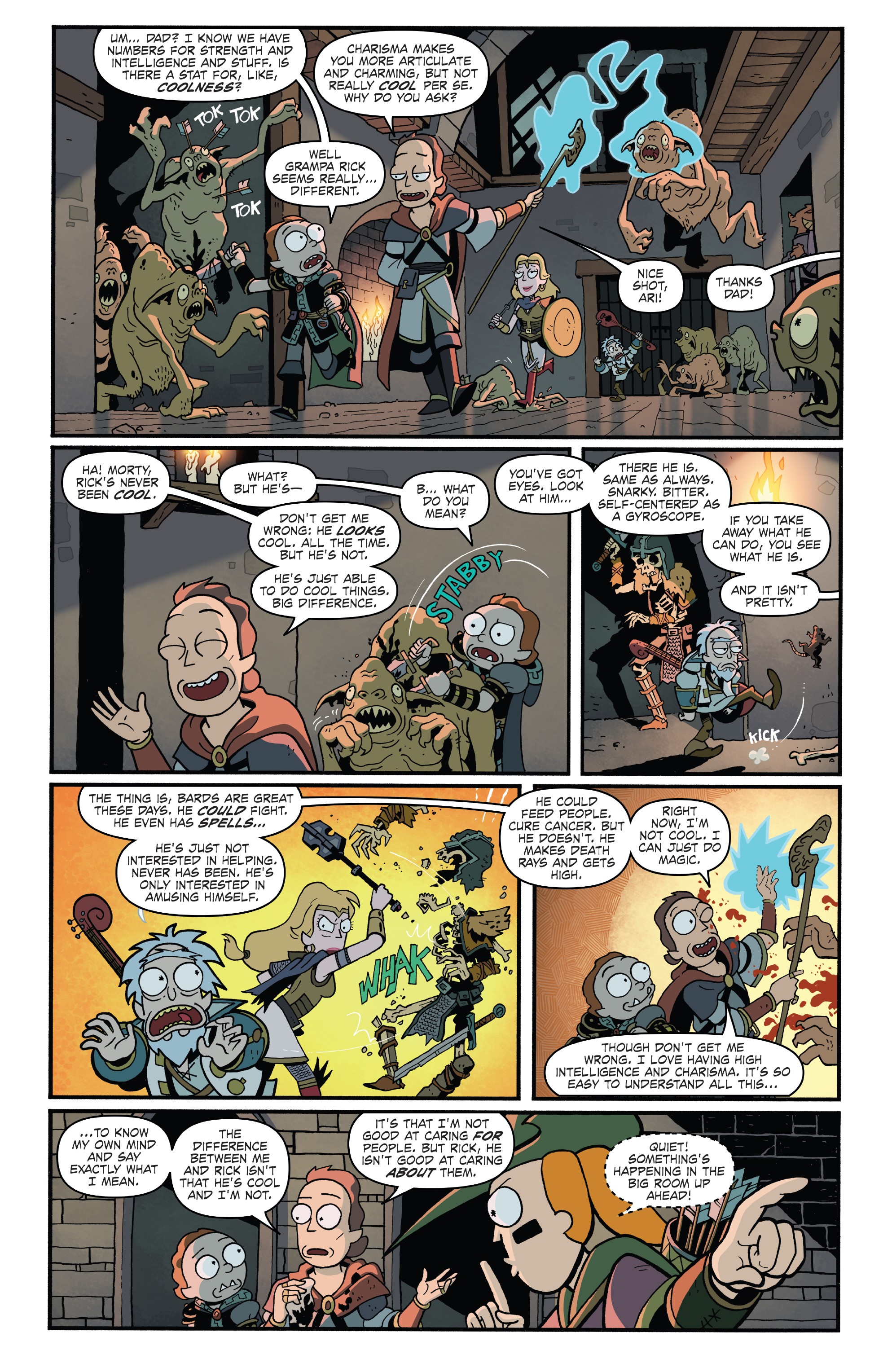 Read online Rick and Morty vs Dungeons & Dragons comic -  Issue #4 - 18