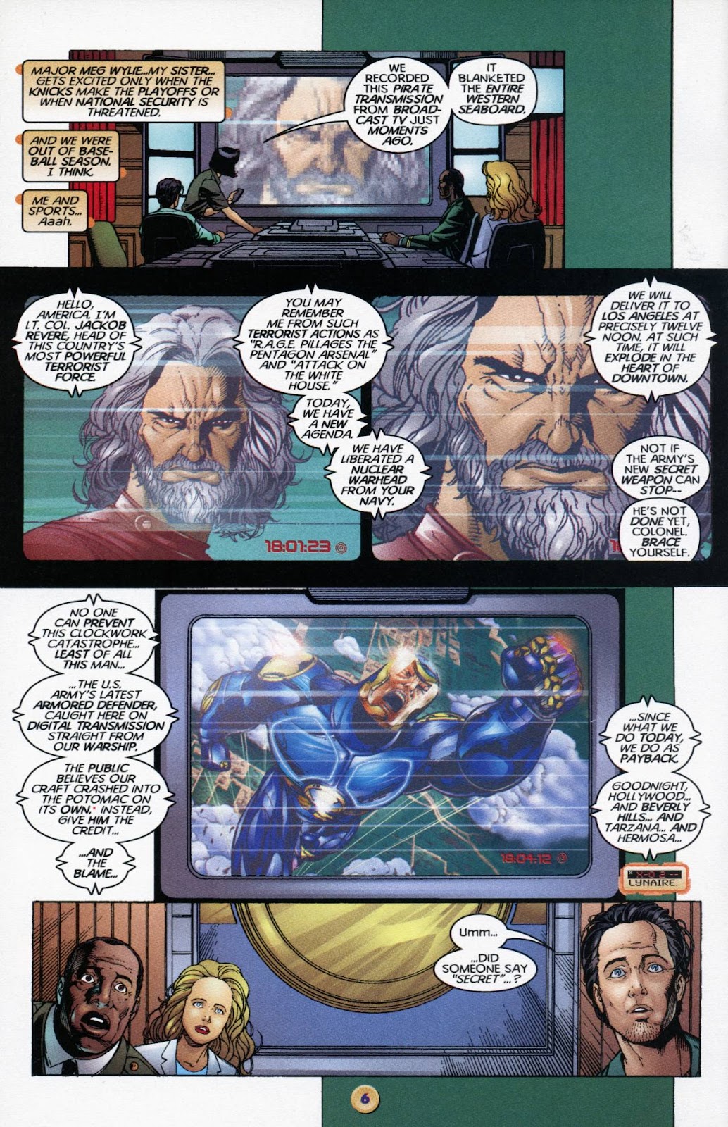 X-O Manowar (1996) issue 4 - Page 6