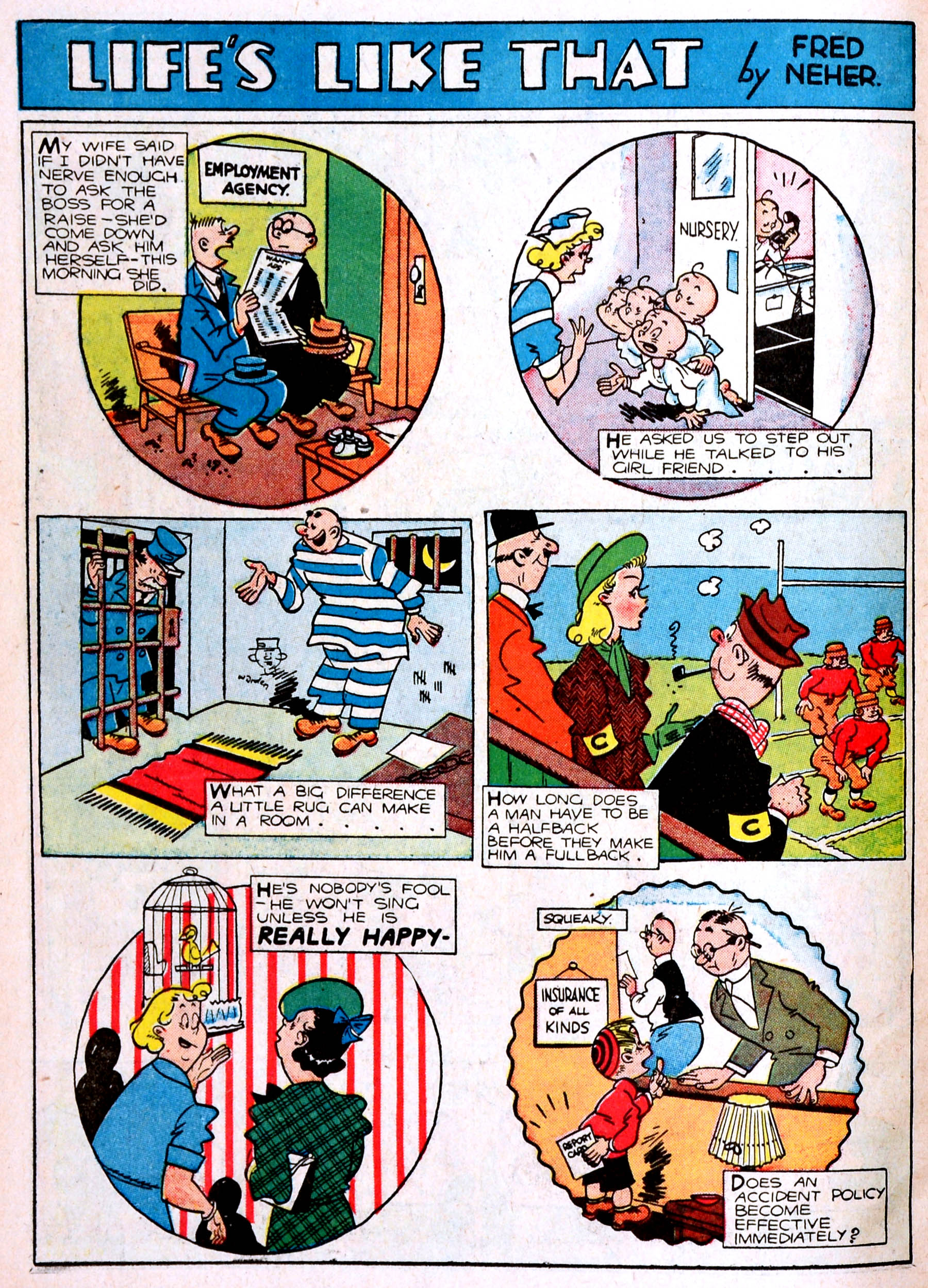 Read online Famous Funnies comic -  Issue #76 - 57