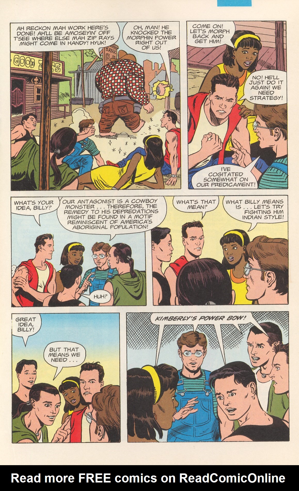 Read online Saban's Mighty Morphin Power Rangers (1994) comic -  Issue #5 - 13