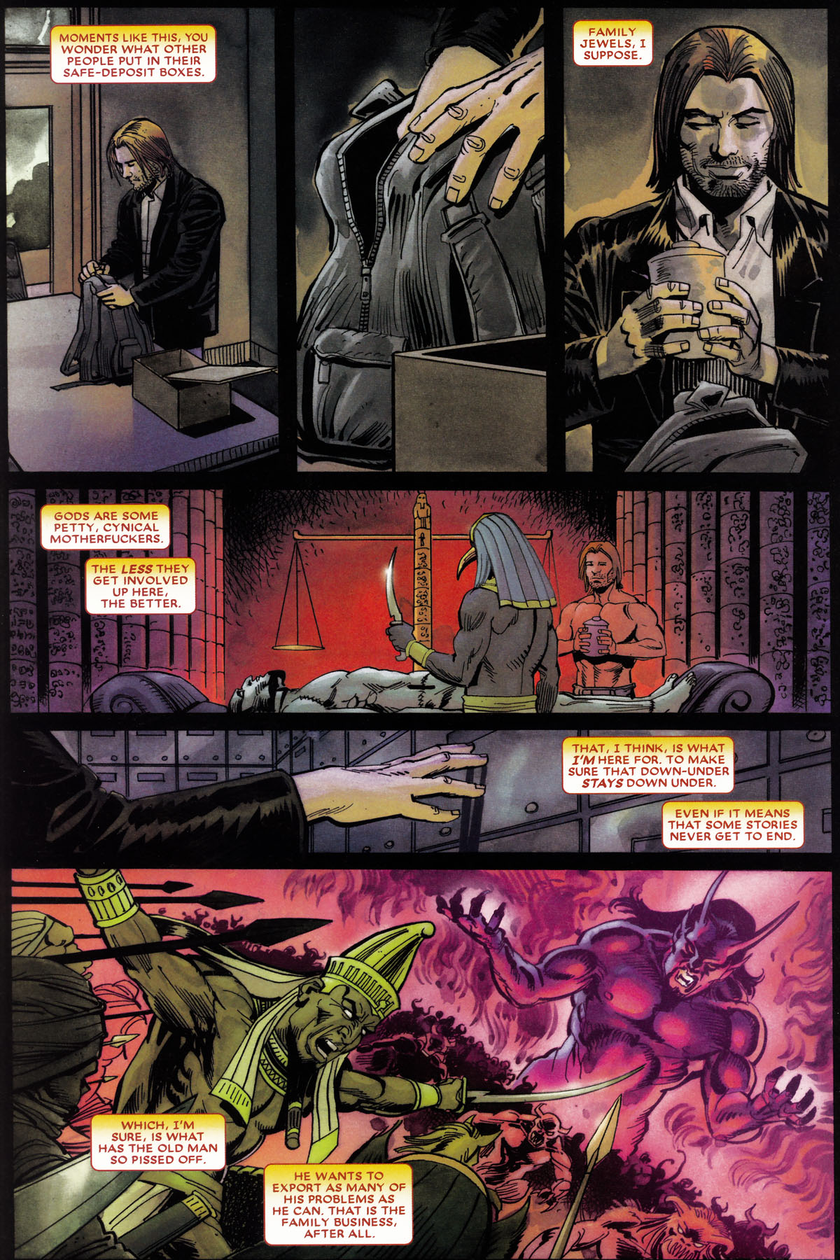 Read online Hellstorm: Son of Satan comic -  Issue #5 - 23