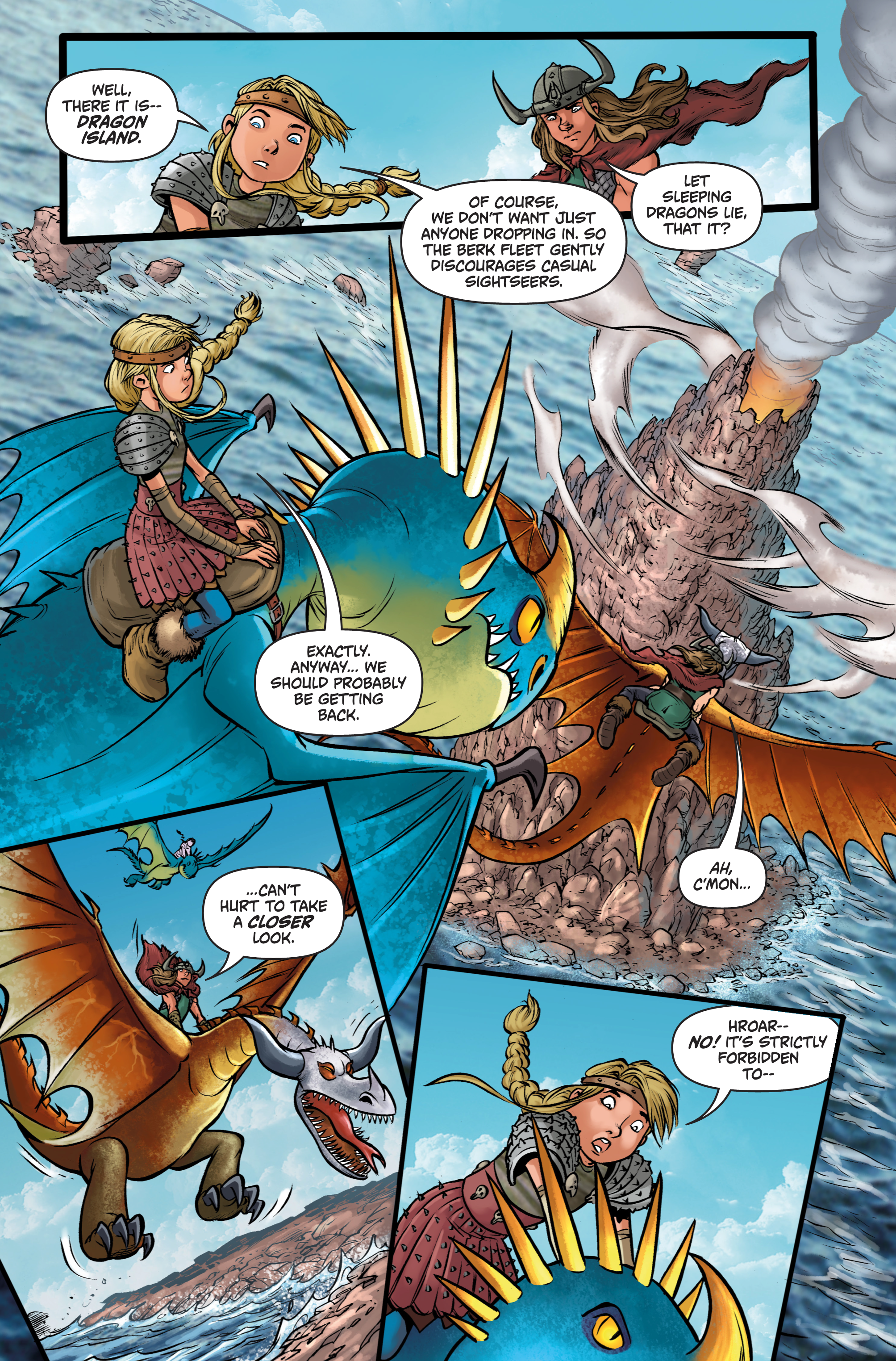 Read online DreamWorks Dragons: Riders of Berk comic -  Issue # _TPB - 94