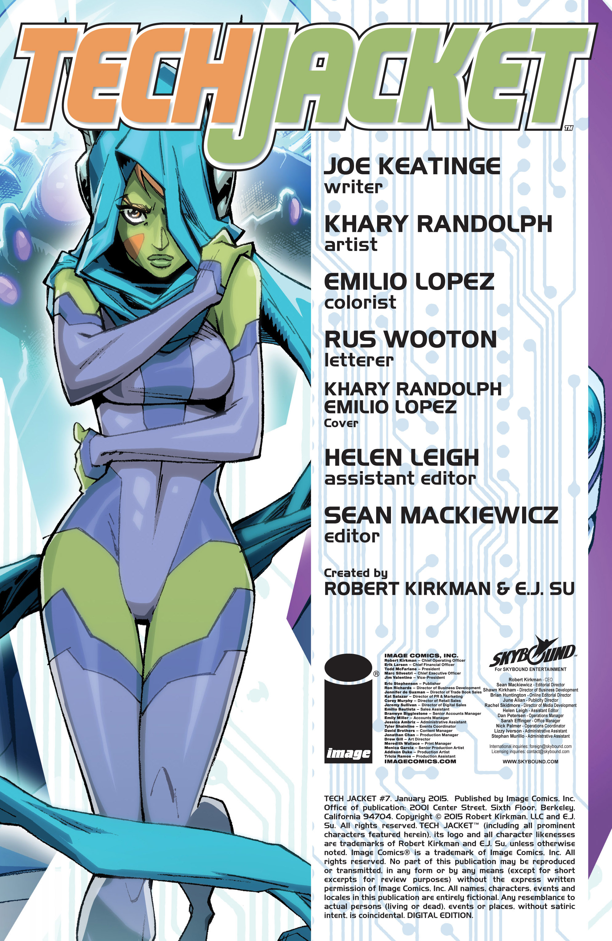 Read online Tech Jacket (2014) comic -  Issue #7 - 2