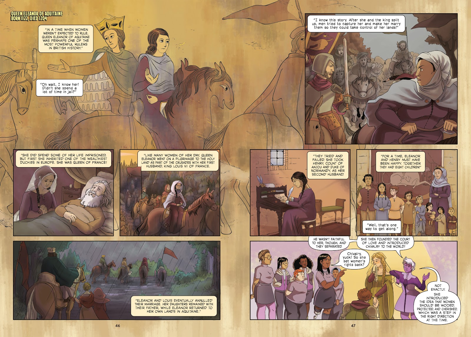 Amazons, Abolitionists, and Activists: A Graphic History of Women's Fight for Their Rights issue TPB (Part 1) - Page 50
