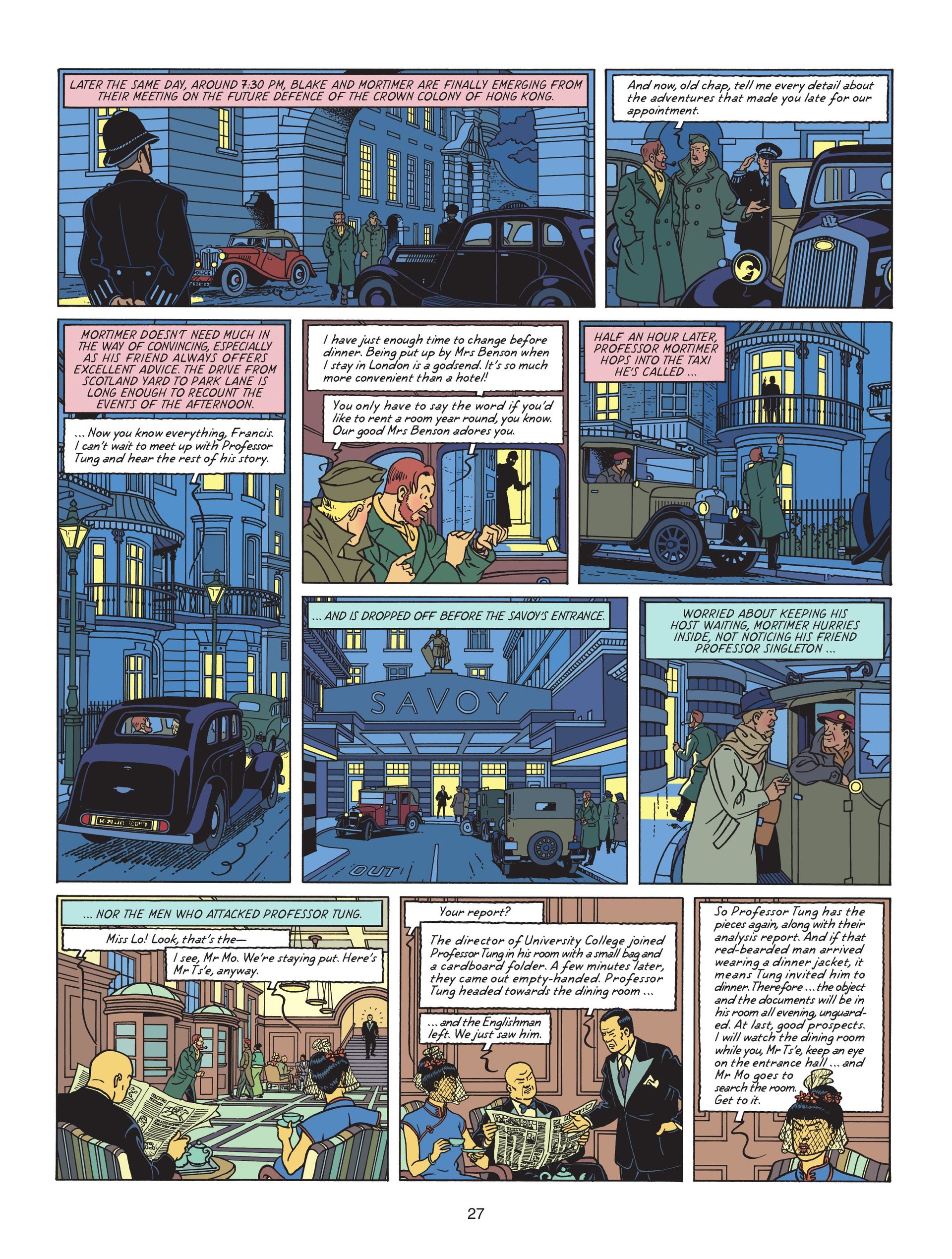 Read online Blake & Mortimer comic -  Issue #25 - 29