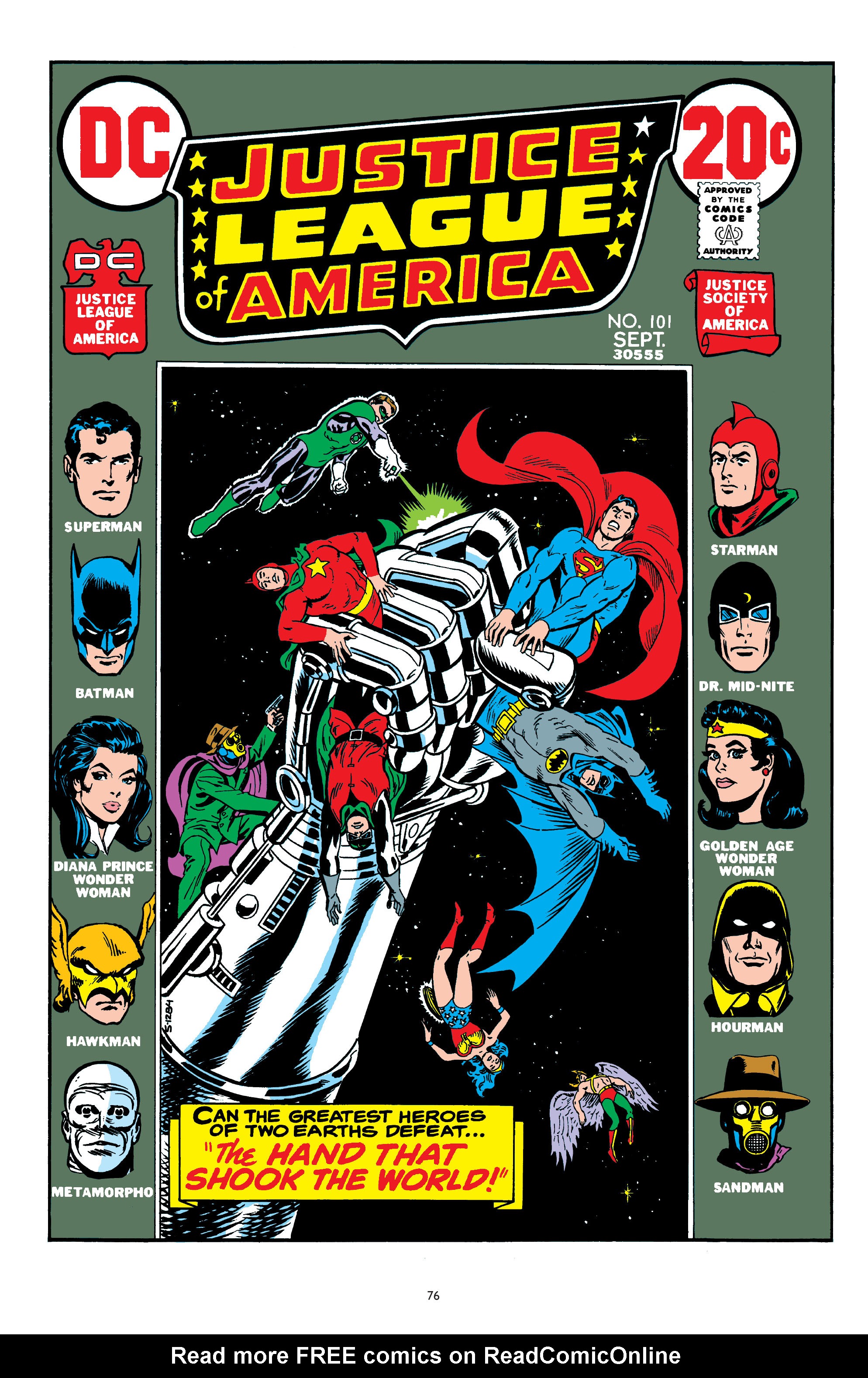 Read online Justice League of America (1960) comic -  Issue #101 - 1