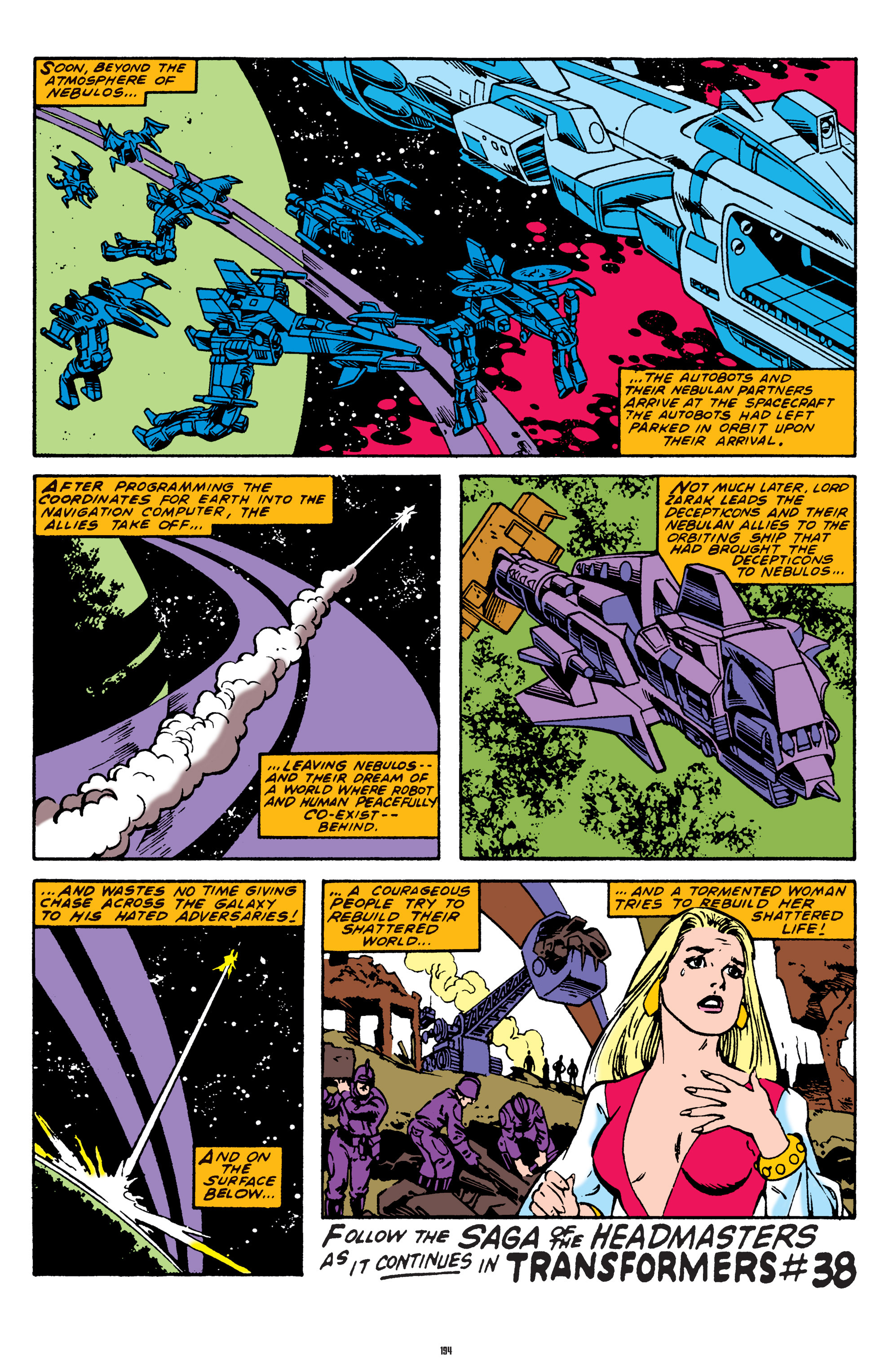 Read online The Transformers Classics comic -  Issue # TPB 7 - 193