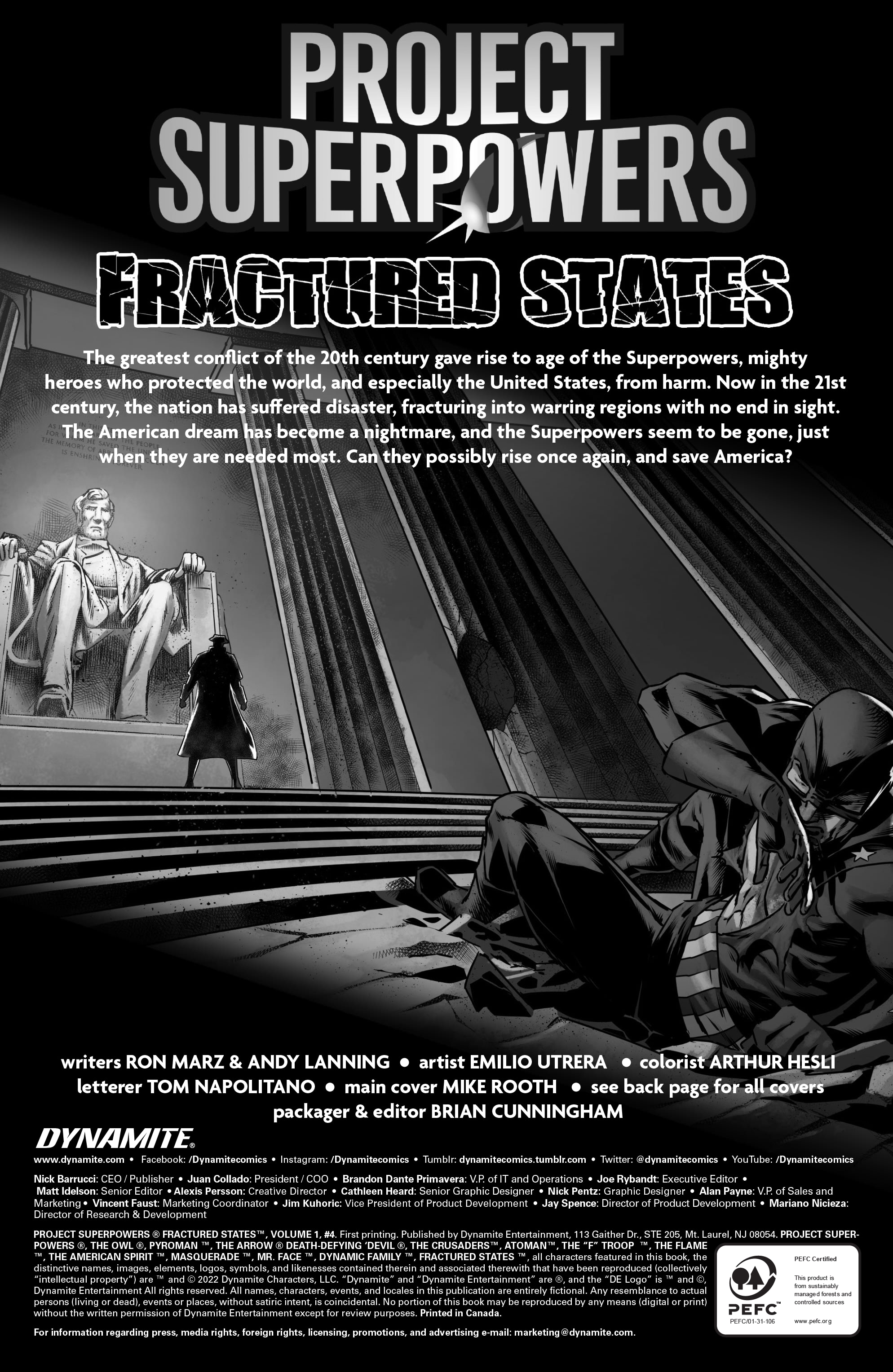 Read online Project Superpowers: Fractured States comic -  Issue #4 - 6