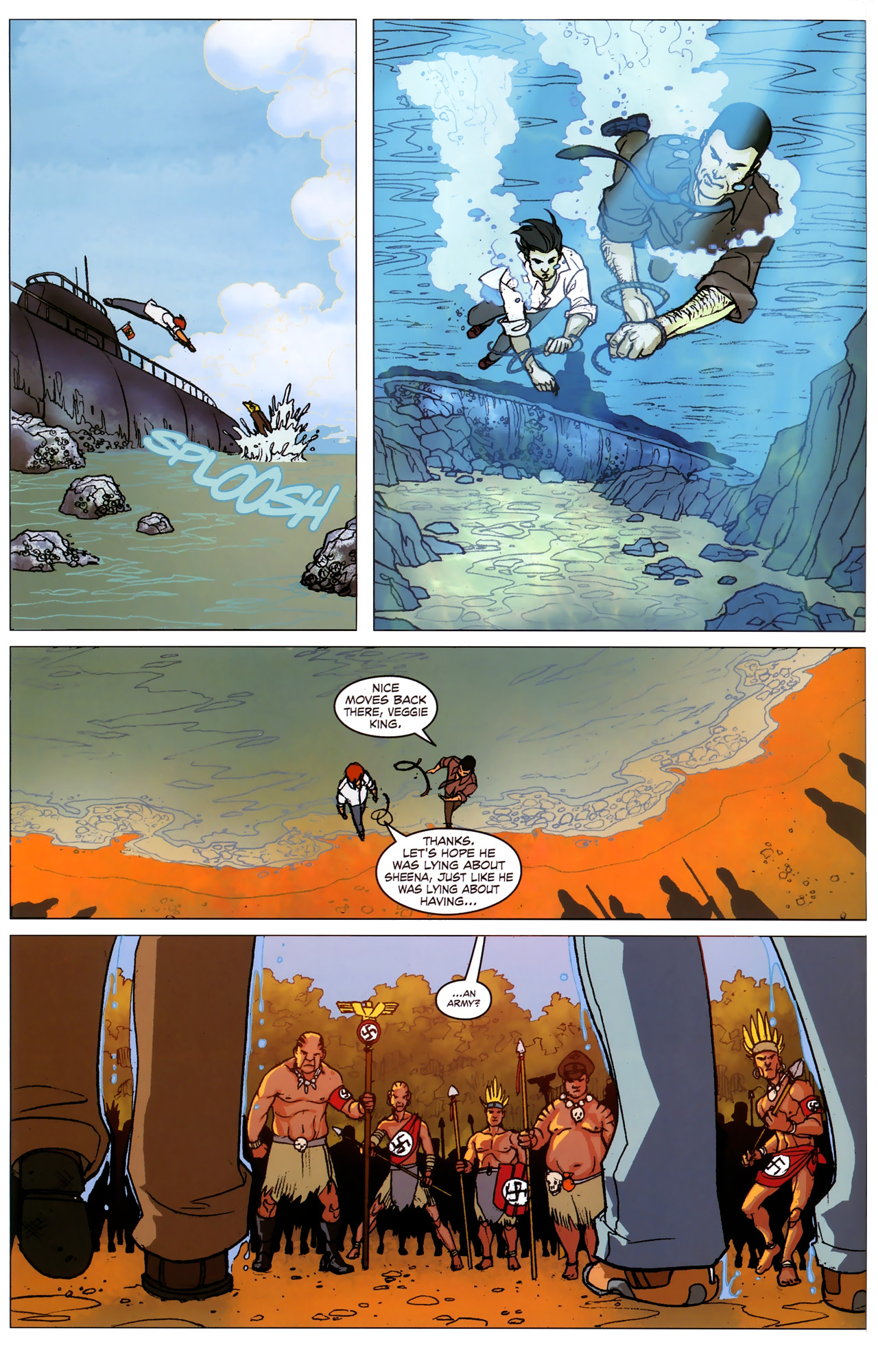 Read online Sheena Queen of the Jungle: Dark Rising comic -  Issue #2 - 7