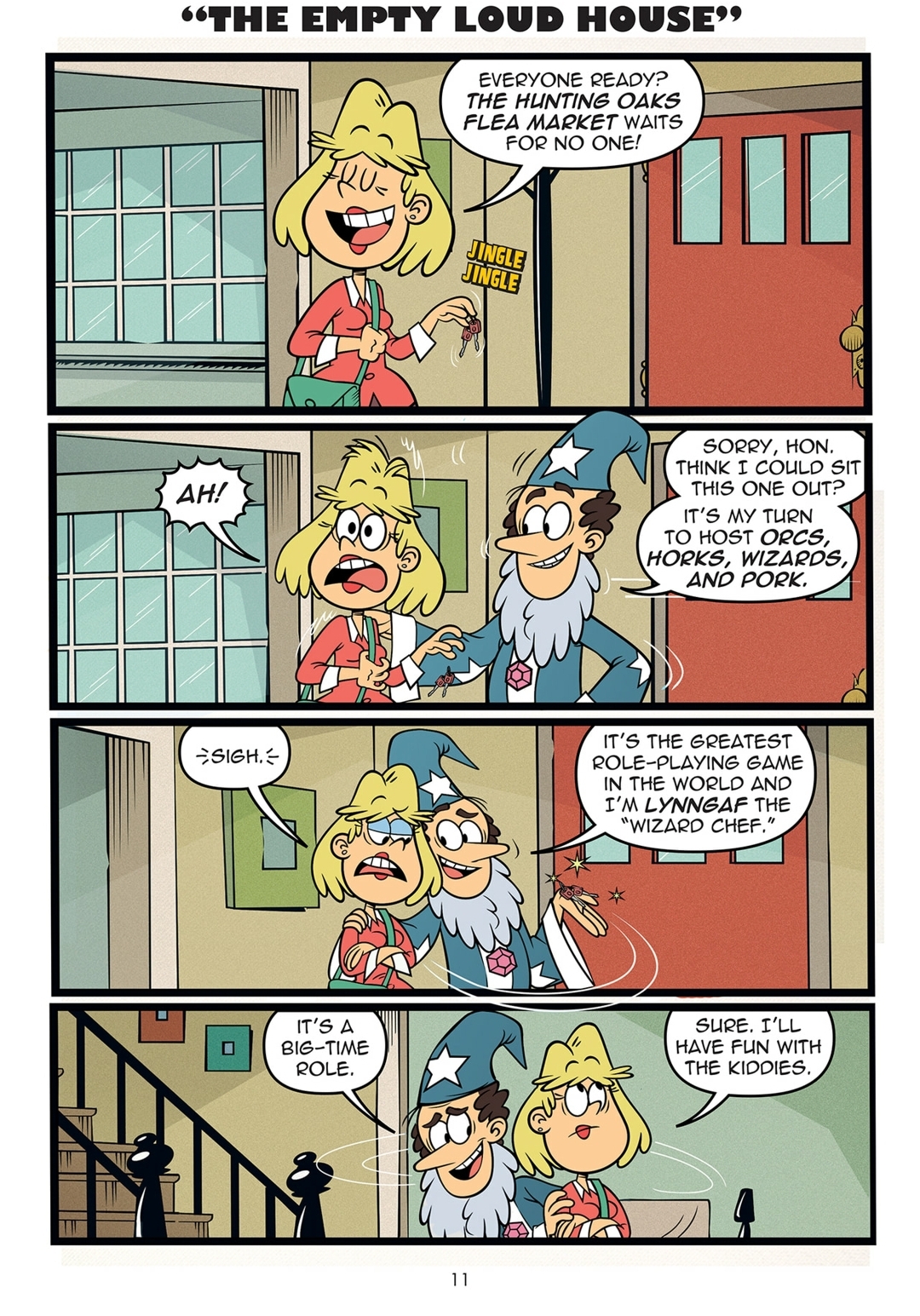 Read online The Loud House comic -  Issue #9 - 11