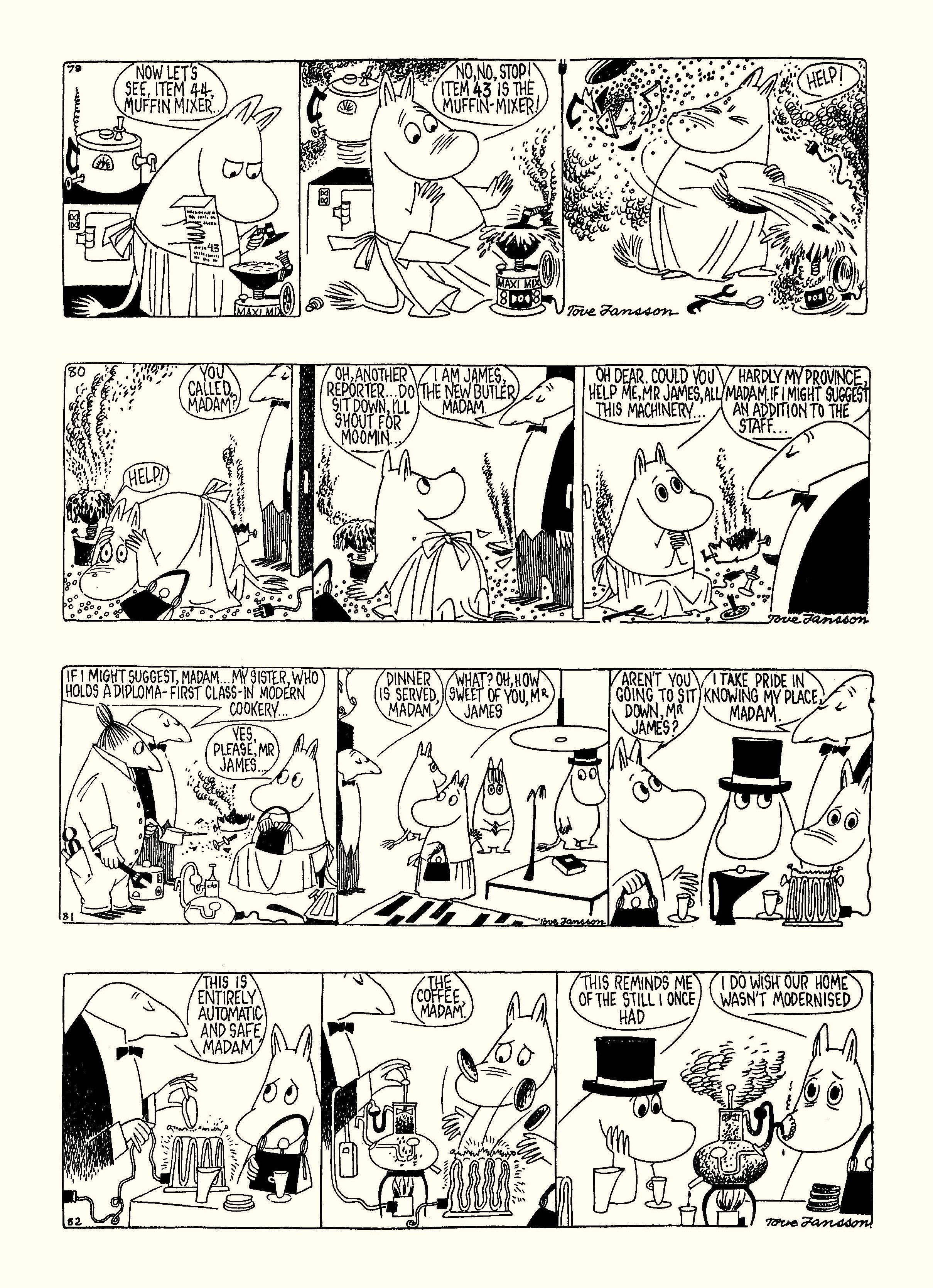 Read online Moomin: The Complete Tove Jansson Comic Strip comic -  Issue # TPB 4 - 99