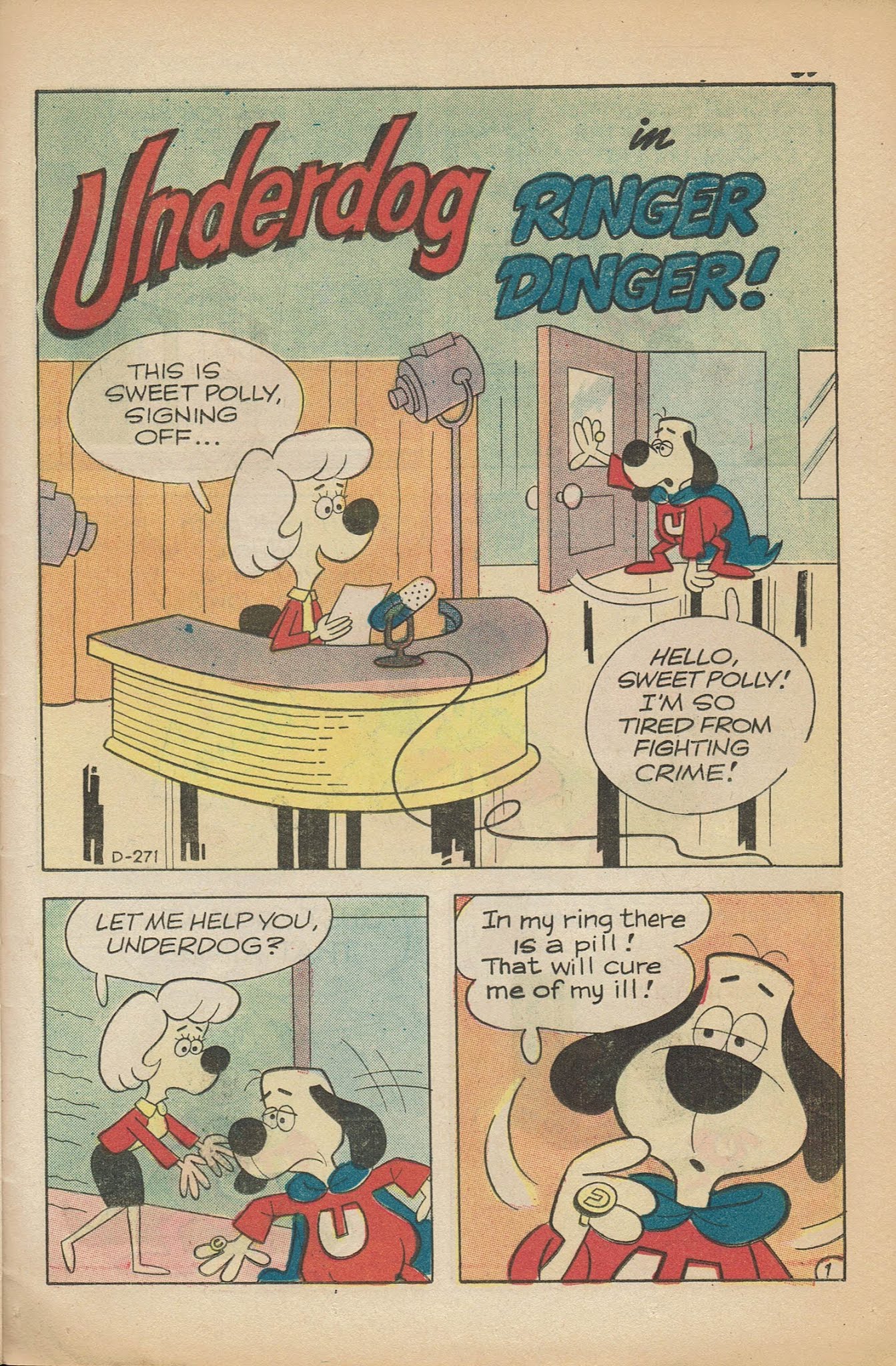 Read online Underdog (1970) comic -  Issue #1 - 25