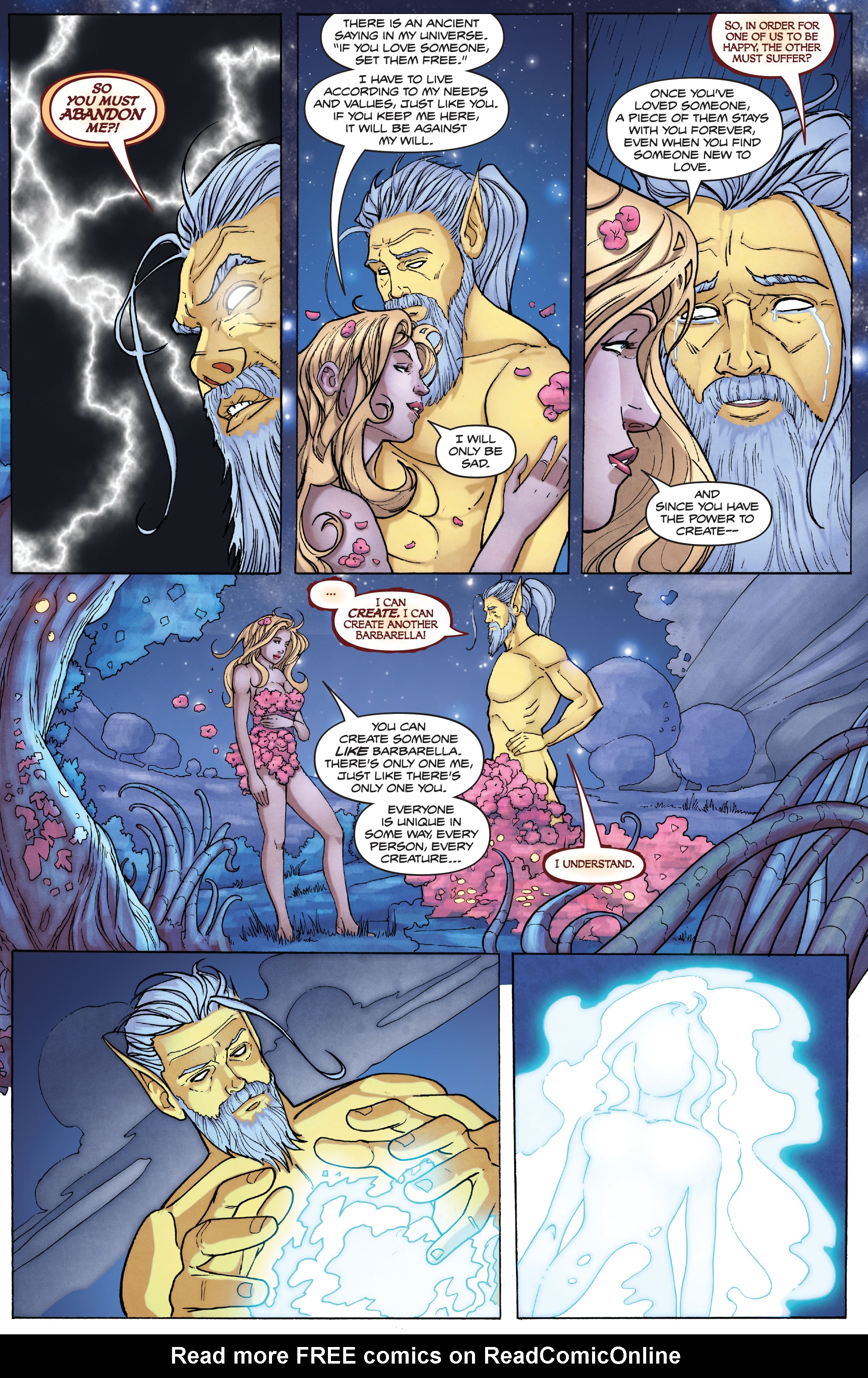 Read online Barbarella: The Center Cannot Hold comic -  Issue #4 - 21