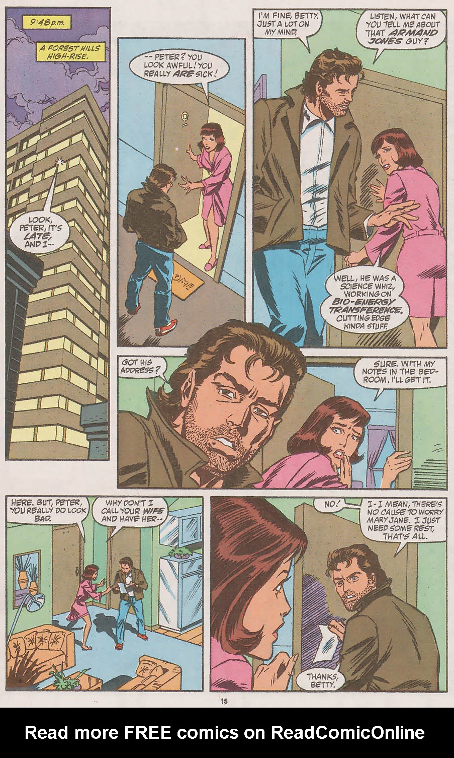 Read online Web of Spider-Man (1985) comic -  Issue #70 - 13