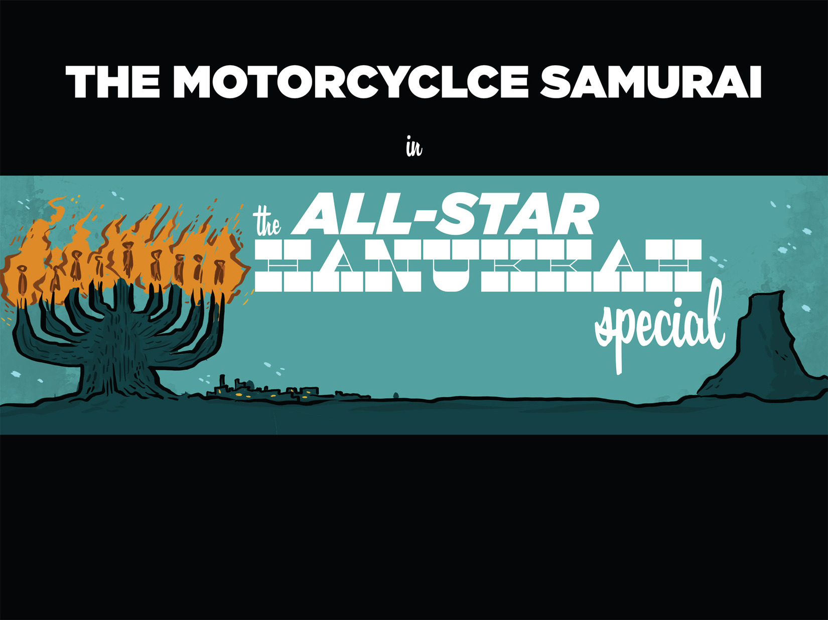 Read online The Motorcycle Samurai: The All-Star Hanukkah Special comic -  Issue # Full - 3