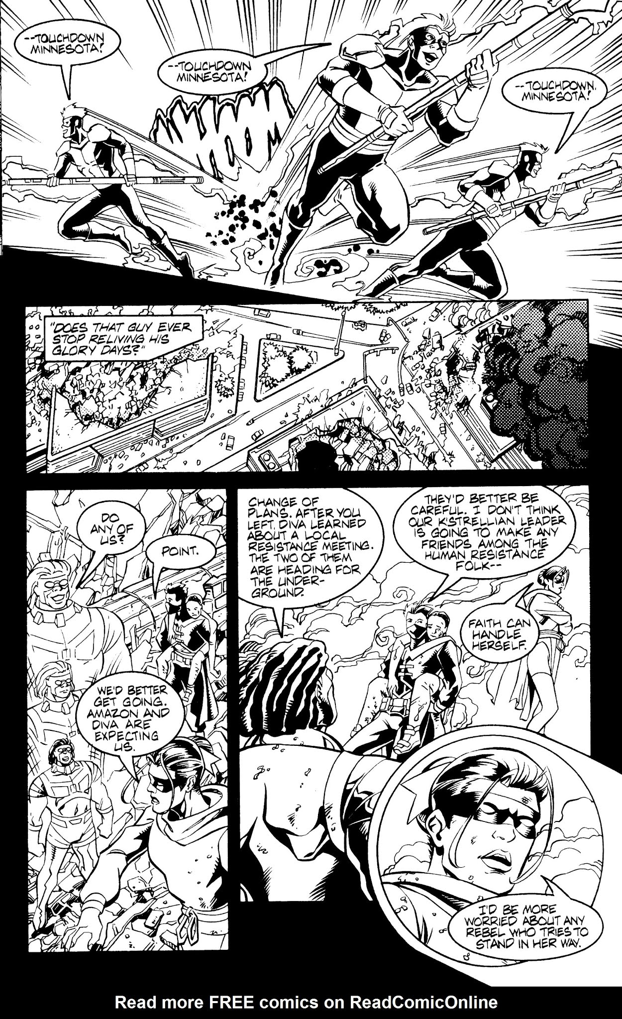 Read online Force Seven comic -  Issue #6 - 18