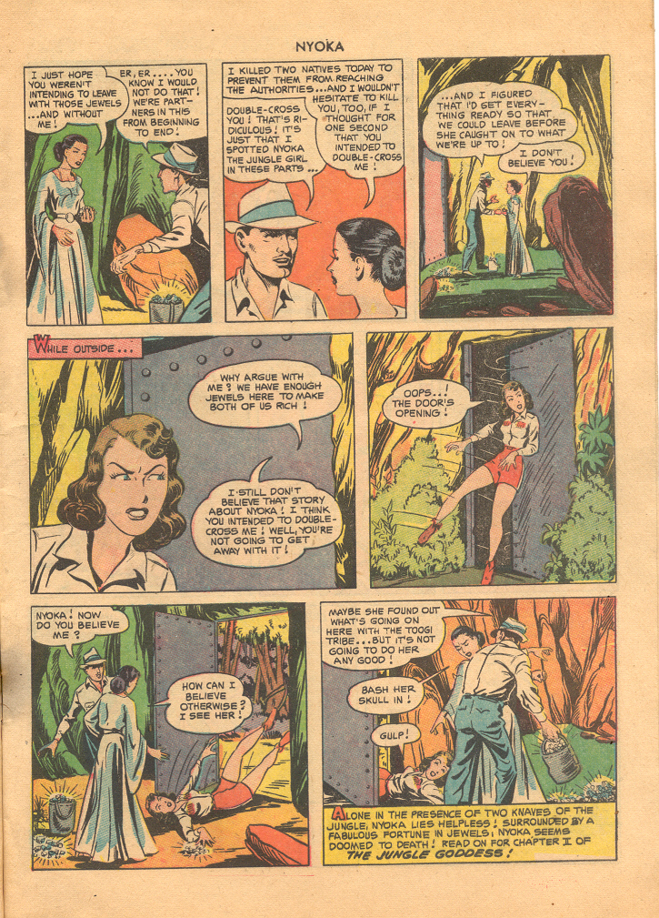 Read online Nyoka the Jungle Girl (1945) comic -  Issue #73 - 9