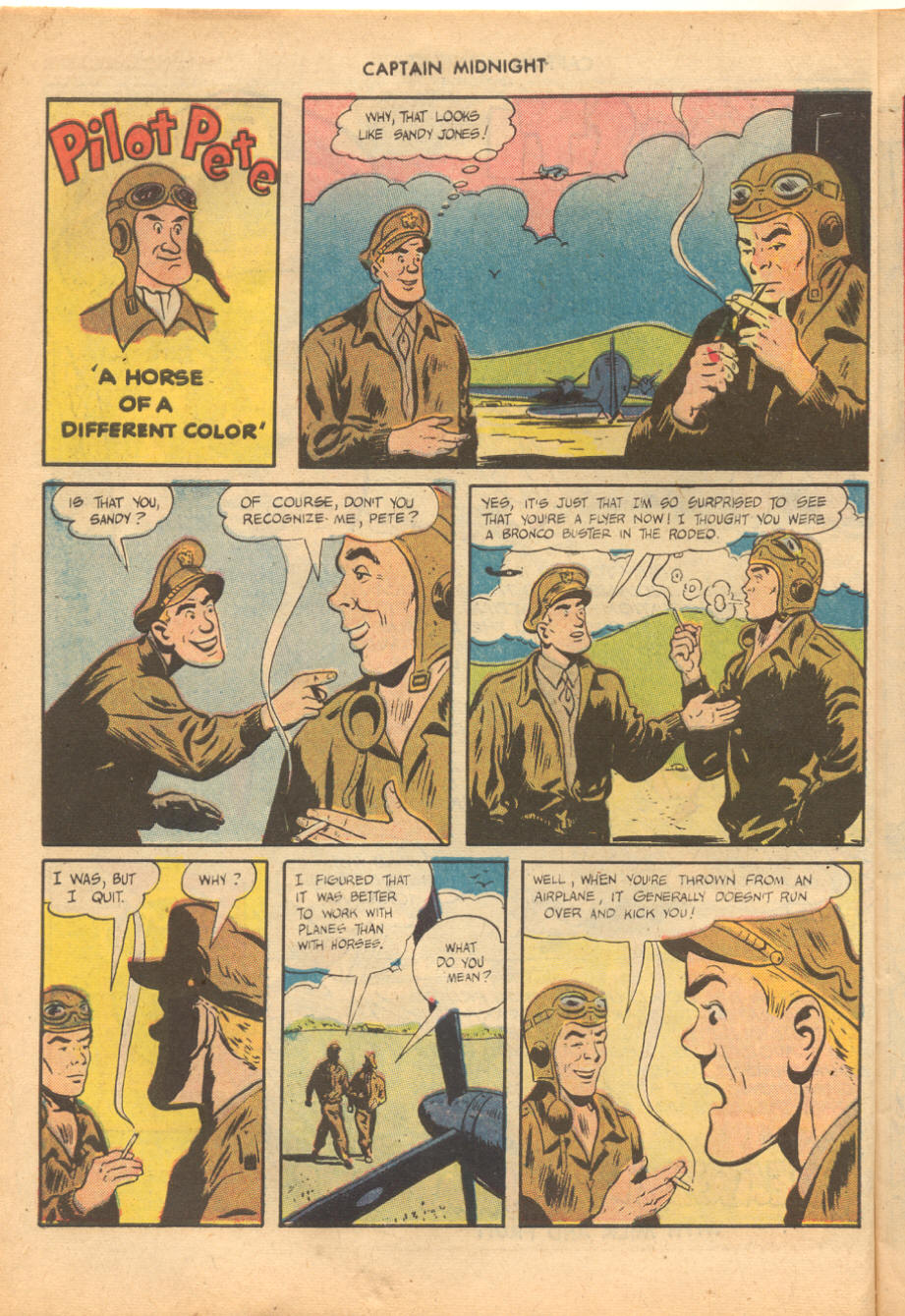 Read online Captain Midnight (1942) comic -  Issue #55 - 14