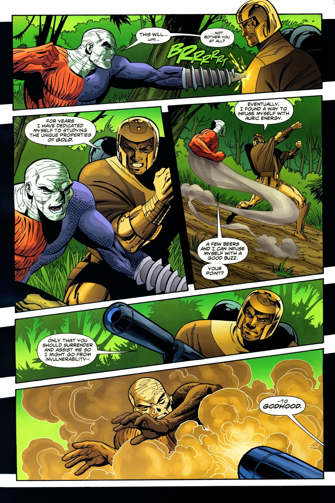 Read online Metamorpho: Year One comic -  Issue #6 - 10