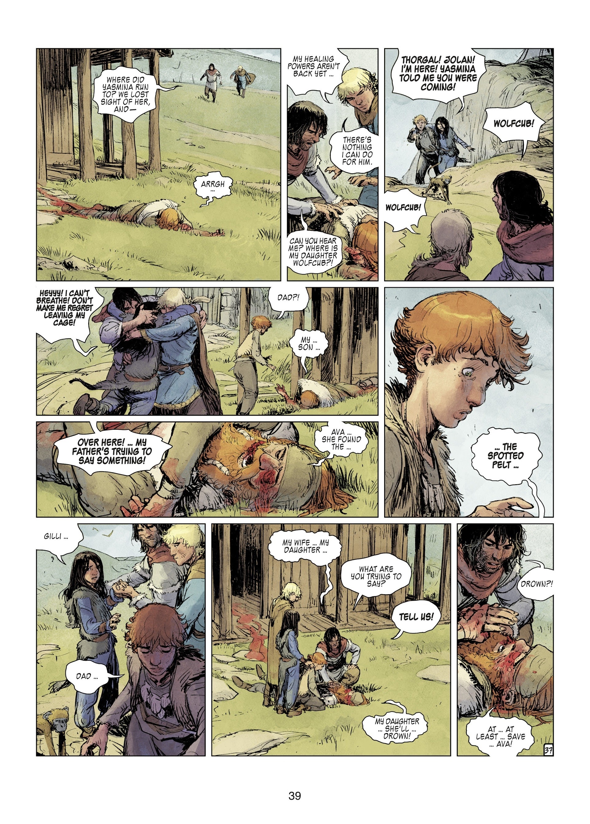 Read online Thorgal comic -  Issue #30 - 41