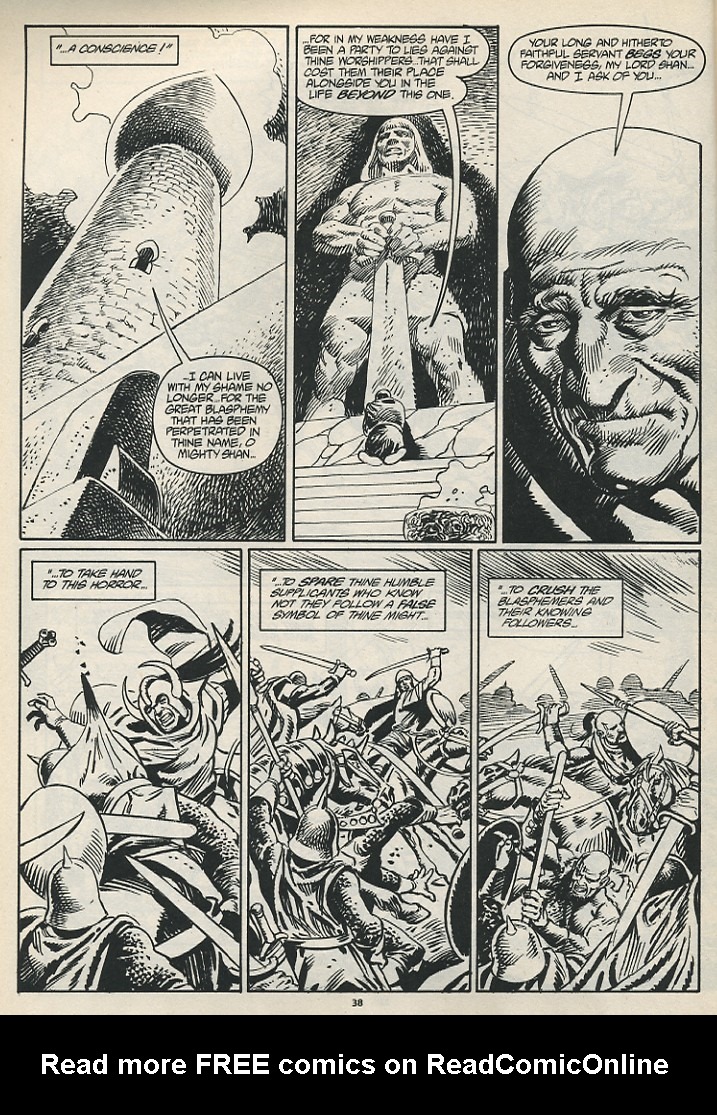 The Savage Sword Of Conan issue 181 - Page 40