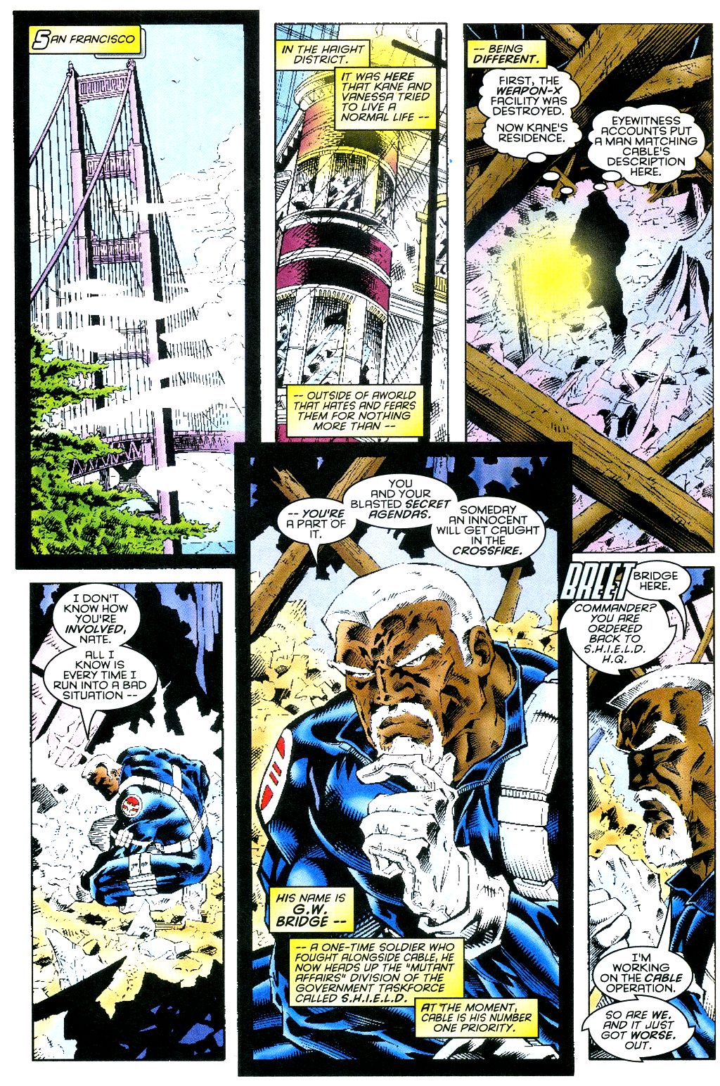 Read online Cable (1993) comic -  Issue #38 - 12