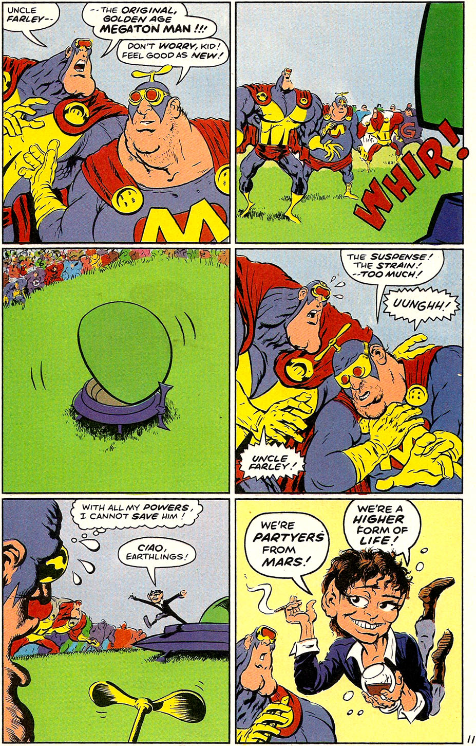 Read online Megaton Man comic -  Issue #9 - 13