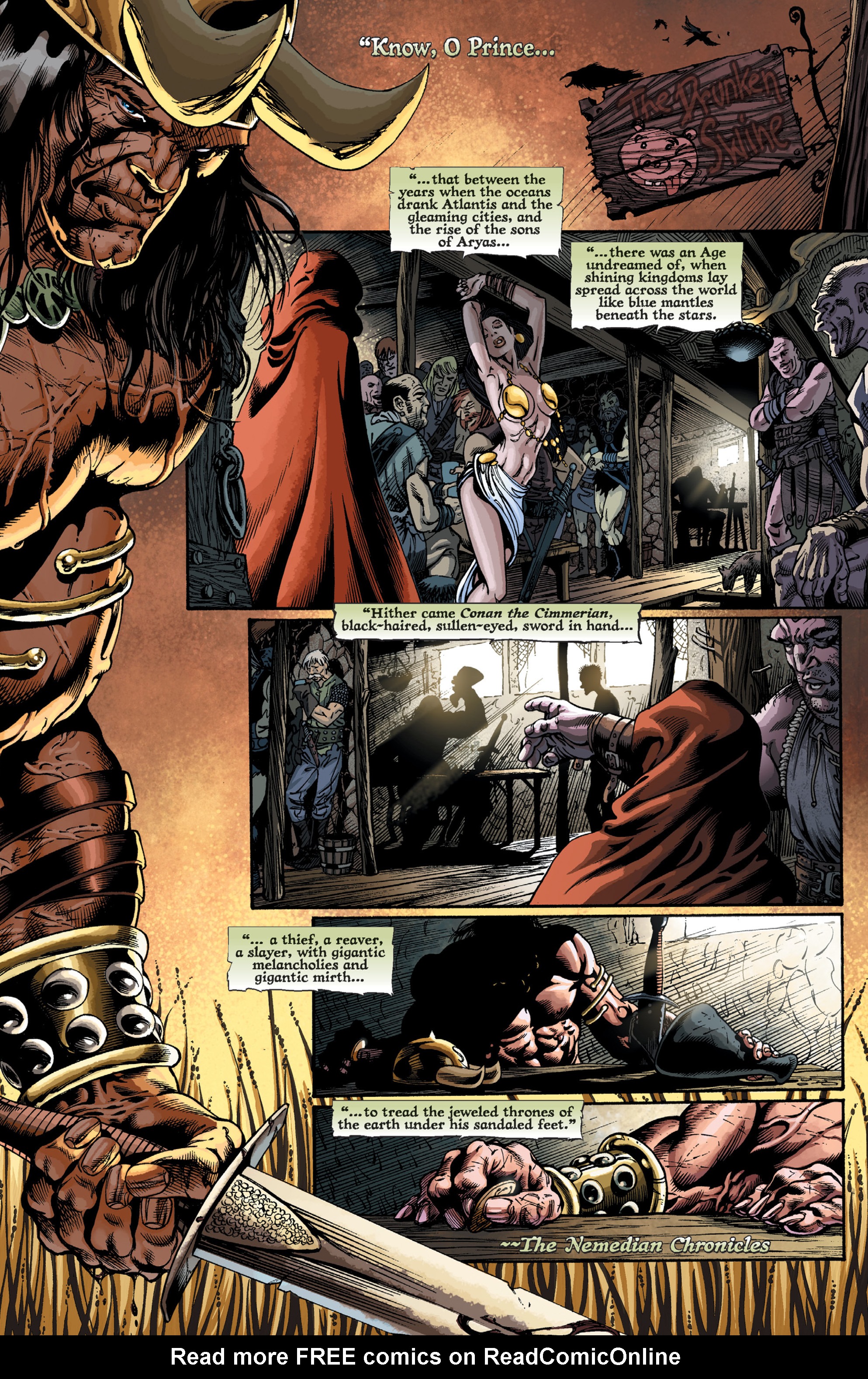 Read online Conan: The Daughters of Midora and Other Stories comic -  Issue # TPB - 50