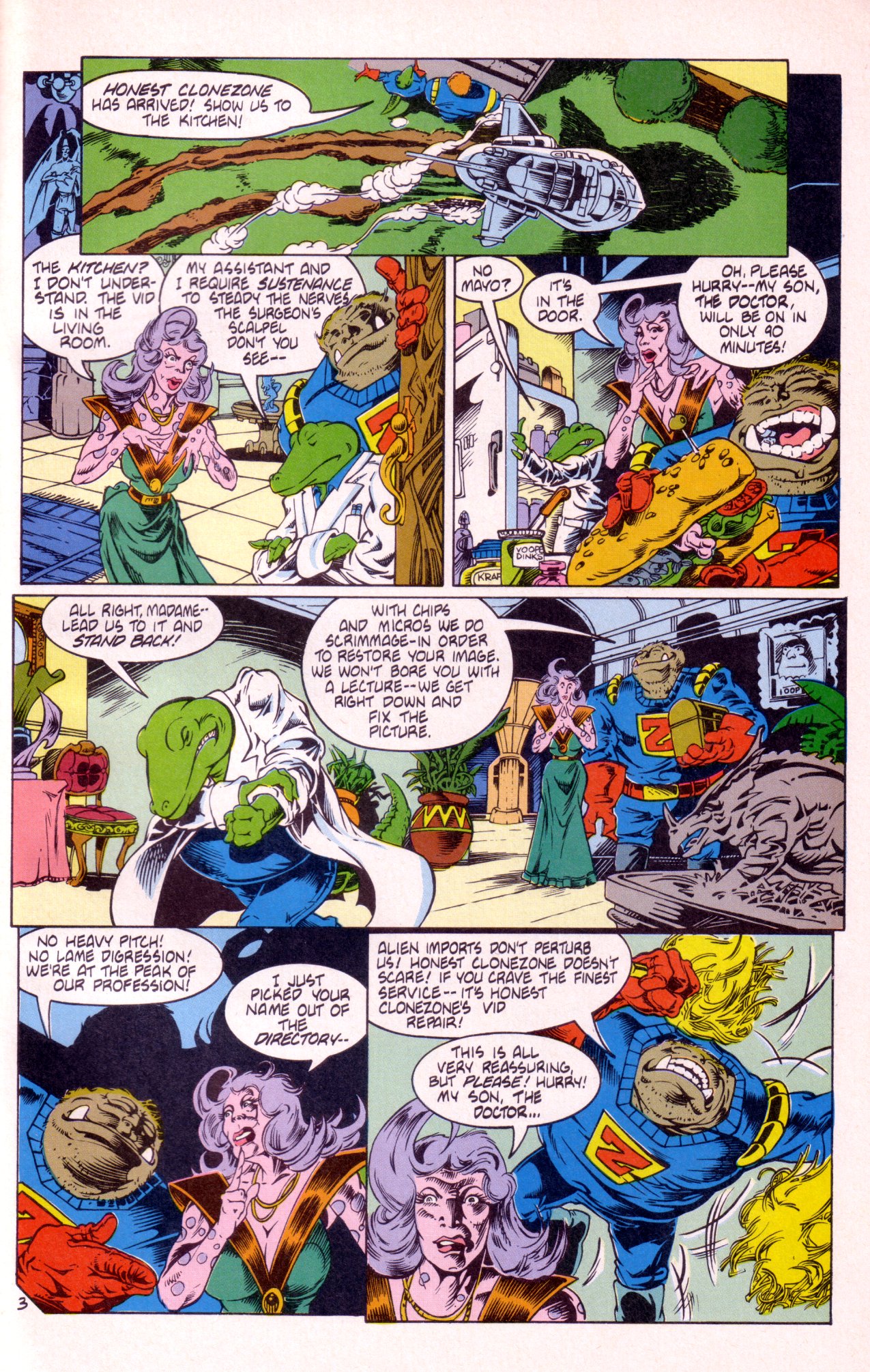 Read online The Badger comic -  Issue #21 - 25