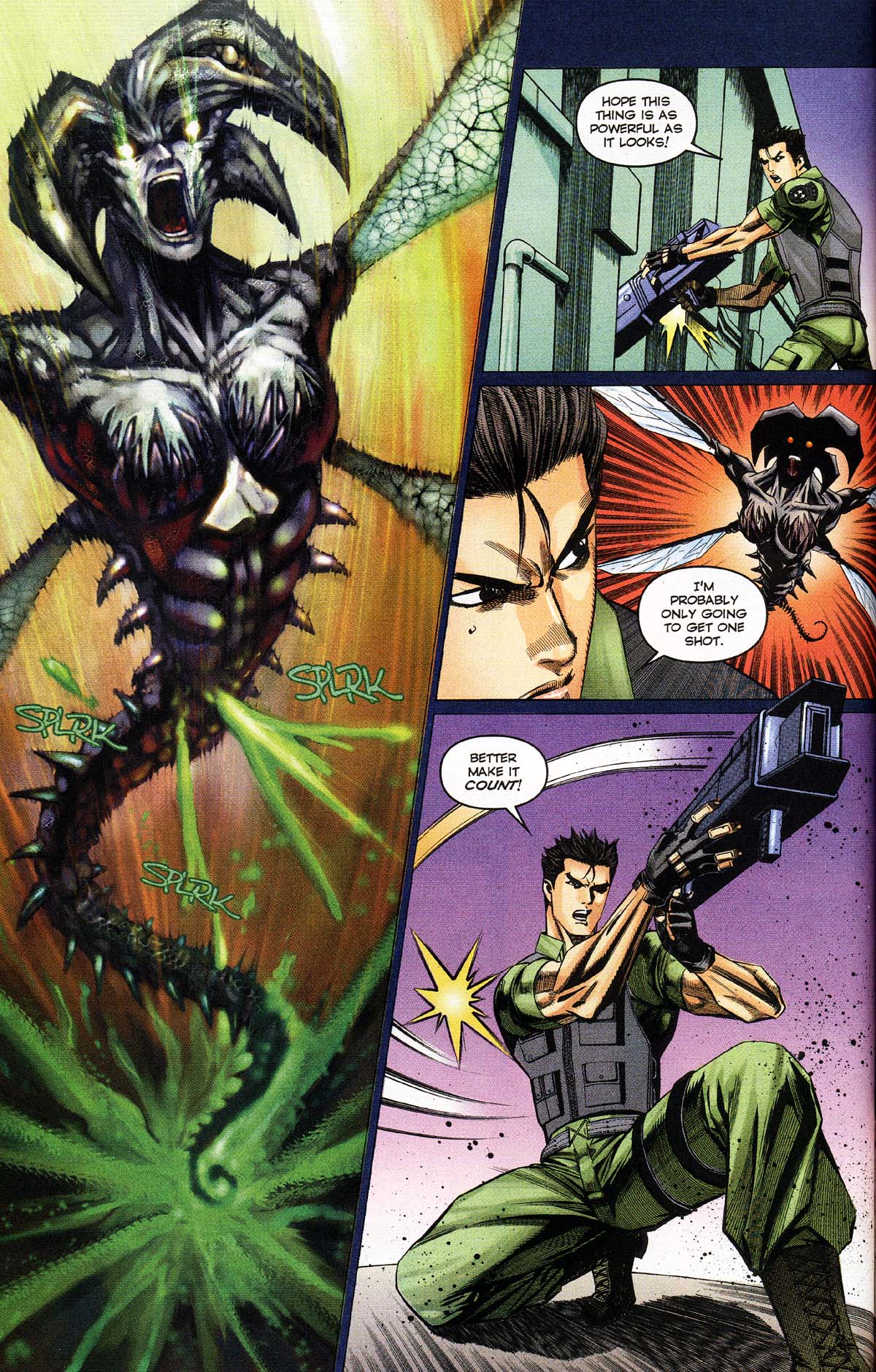 Read online Resident Evil Code: Veronica comic -  Issue #4 - 128