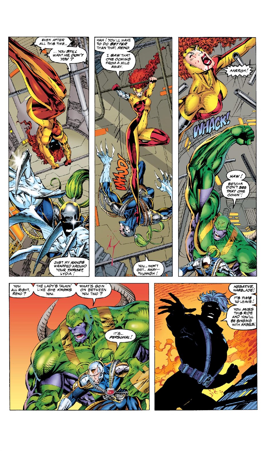 Read online Cyberforce (1992) comic -  Issue # _The Complete Cyberforce (Part 2) - 73