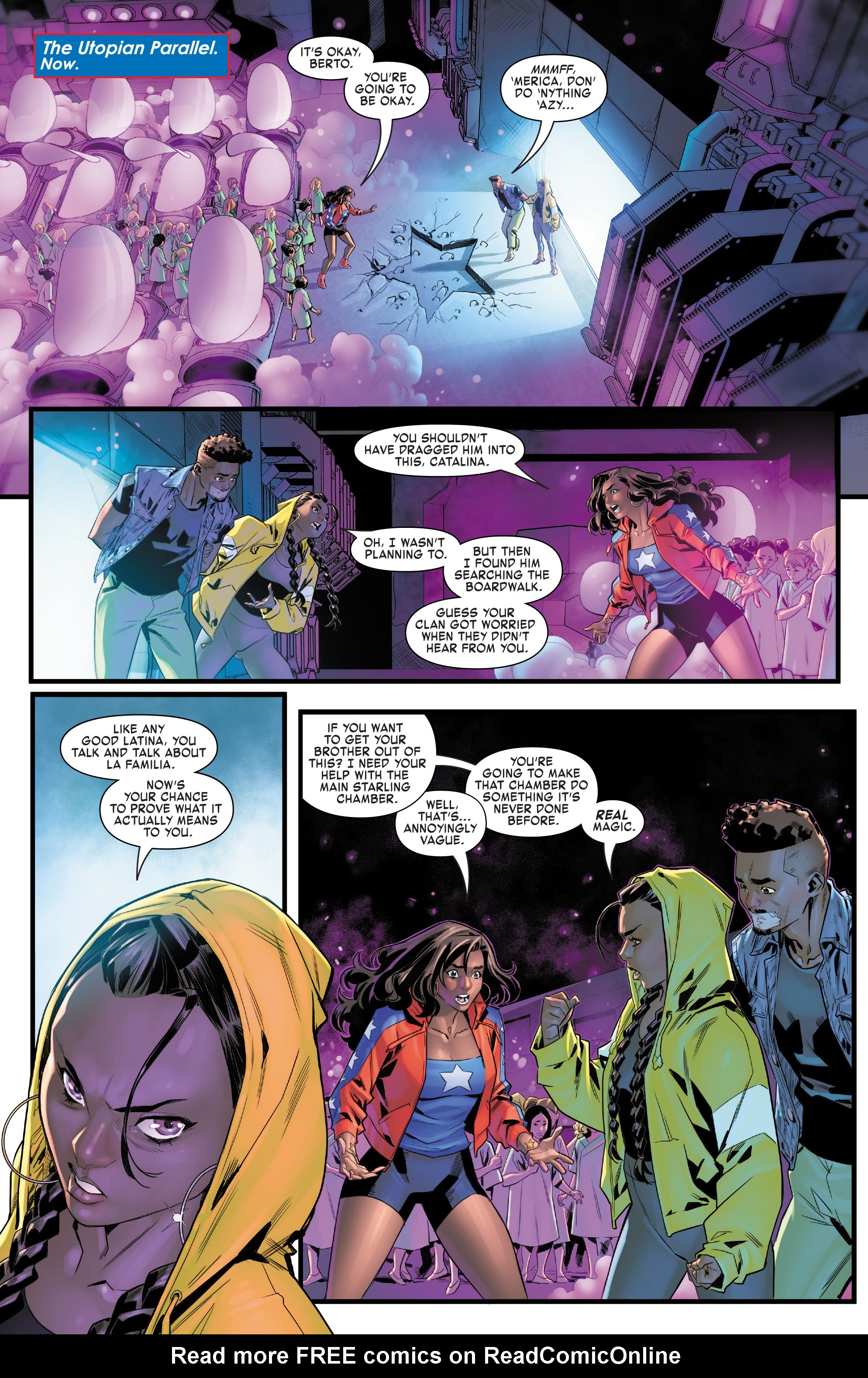 Read online America Chavez: Made In The USA comic -  Issue #5 - 4