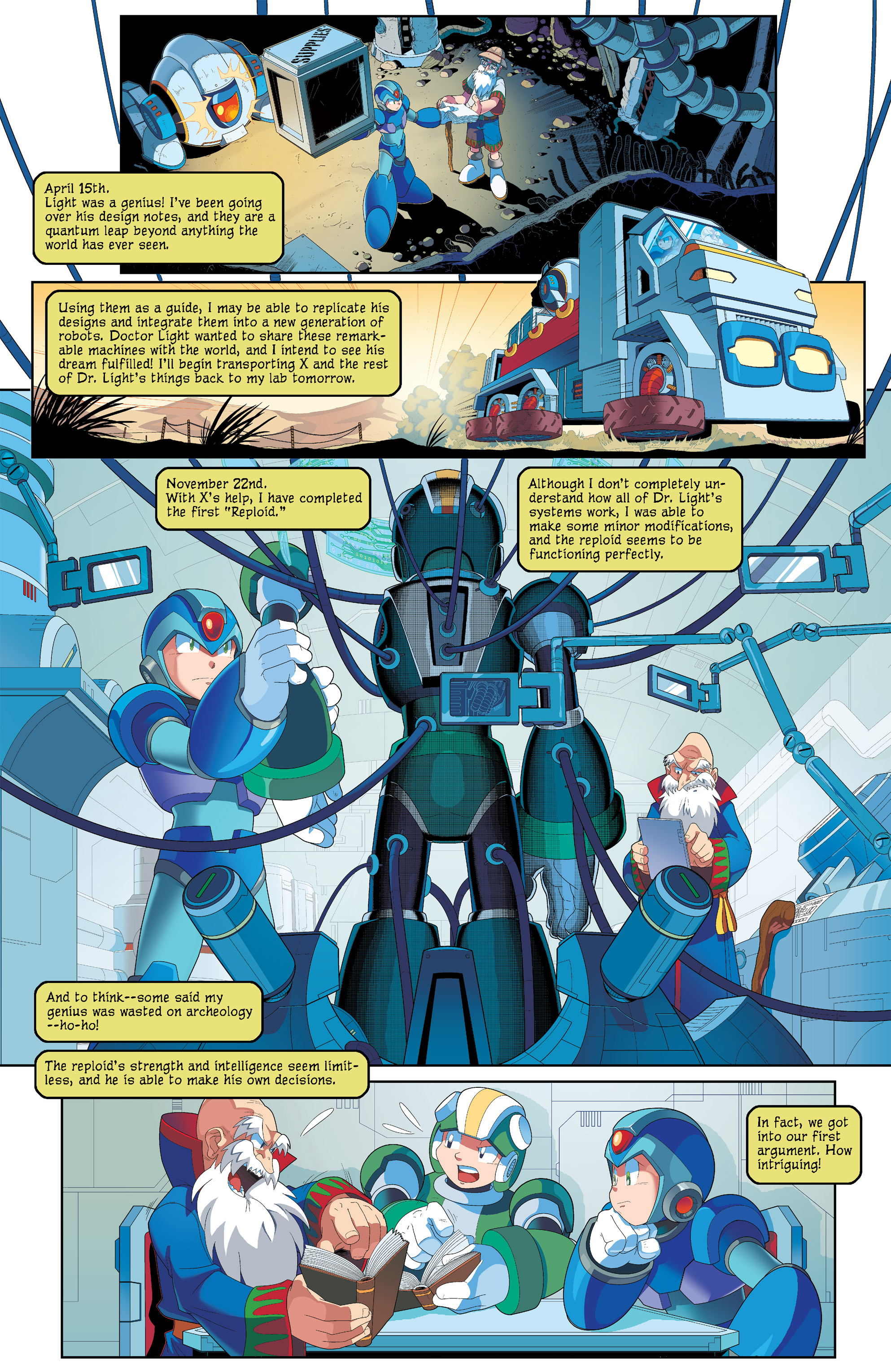 Read online Mega Man comic -  Issue #34 - 21
