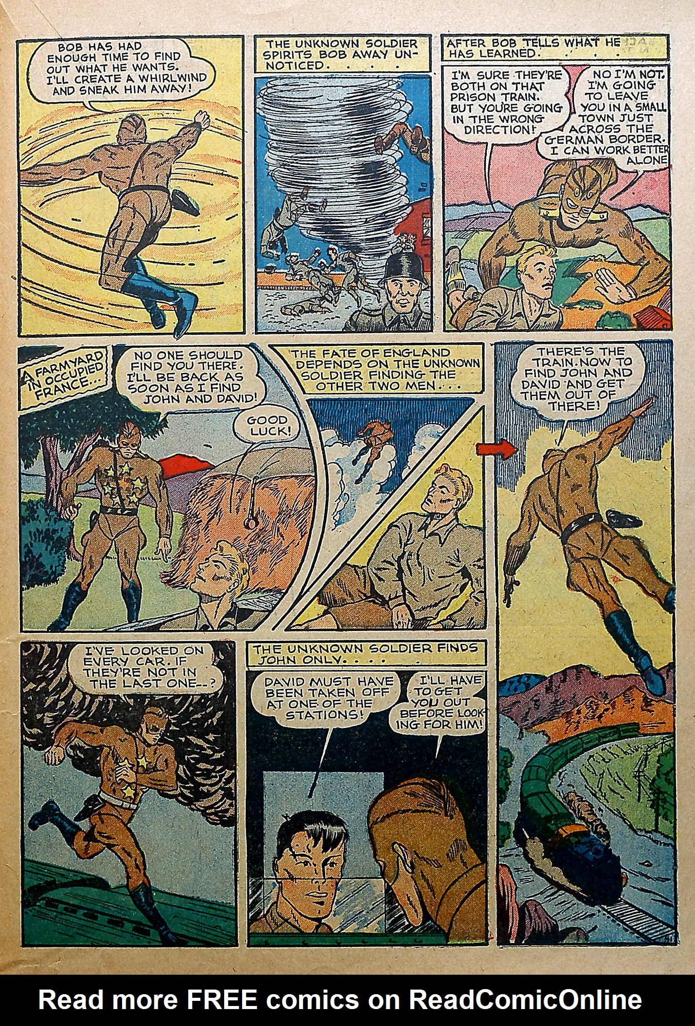 Read online Our Flag Comics comic -  Issue #5 - 38