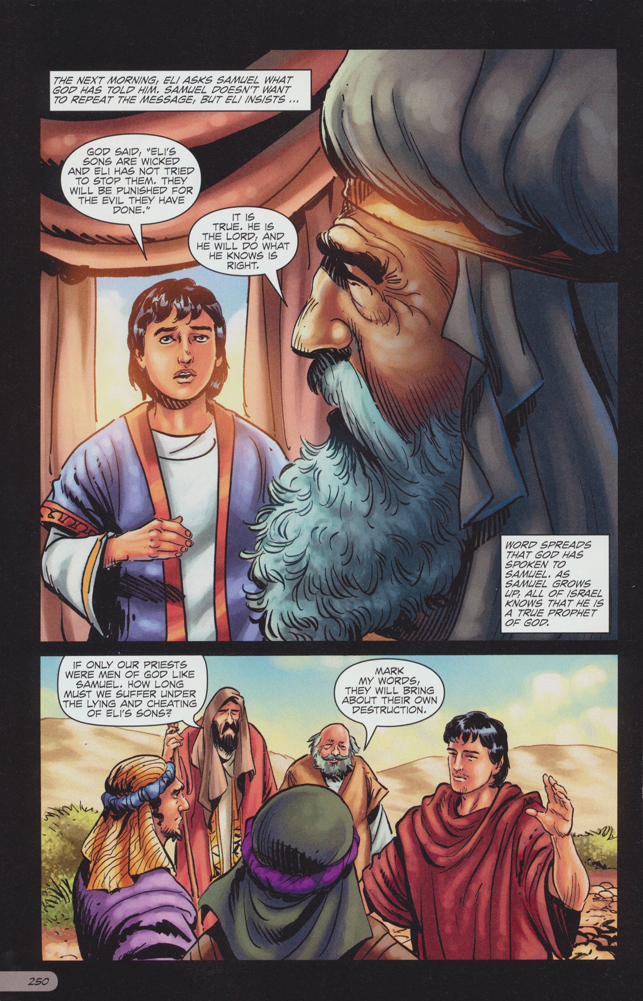 Read online The Action Bible comic -  Issue # TPB 1 - 254