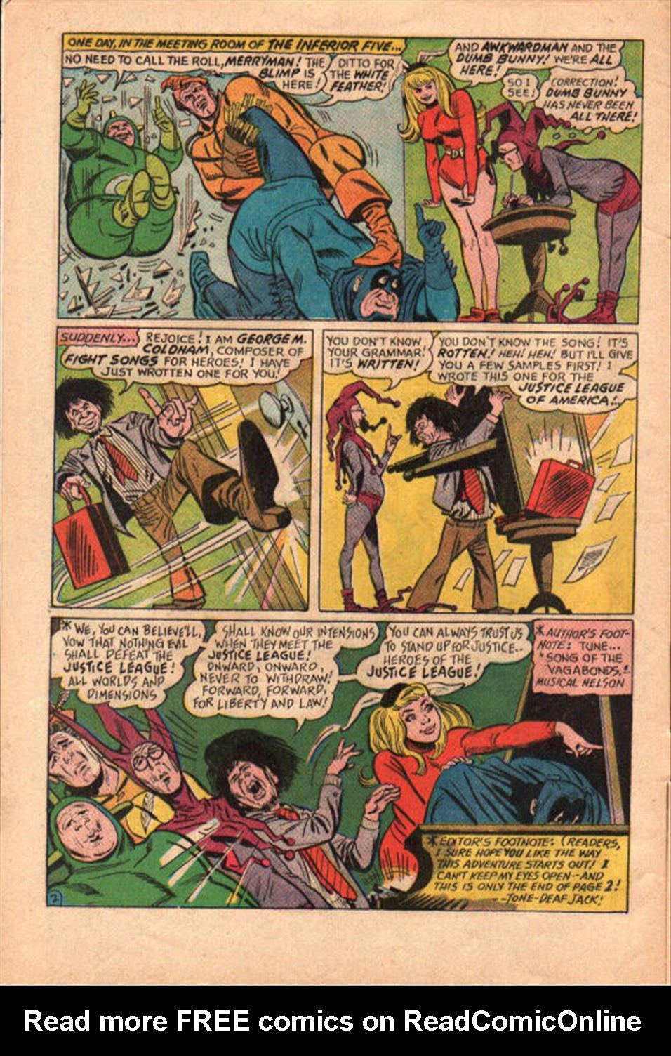 Read online The Inferior Five comic -  Issue #2 - 4