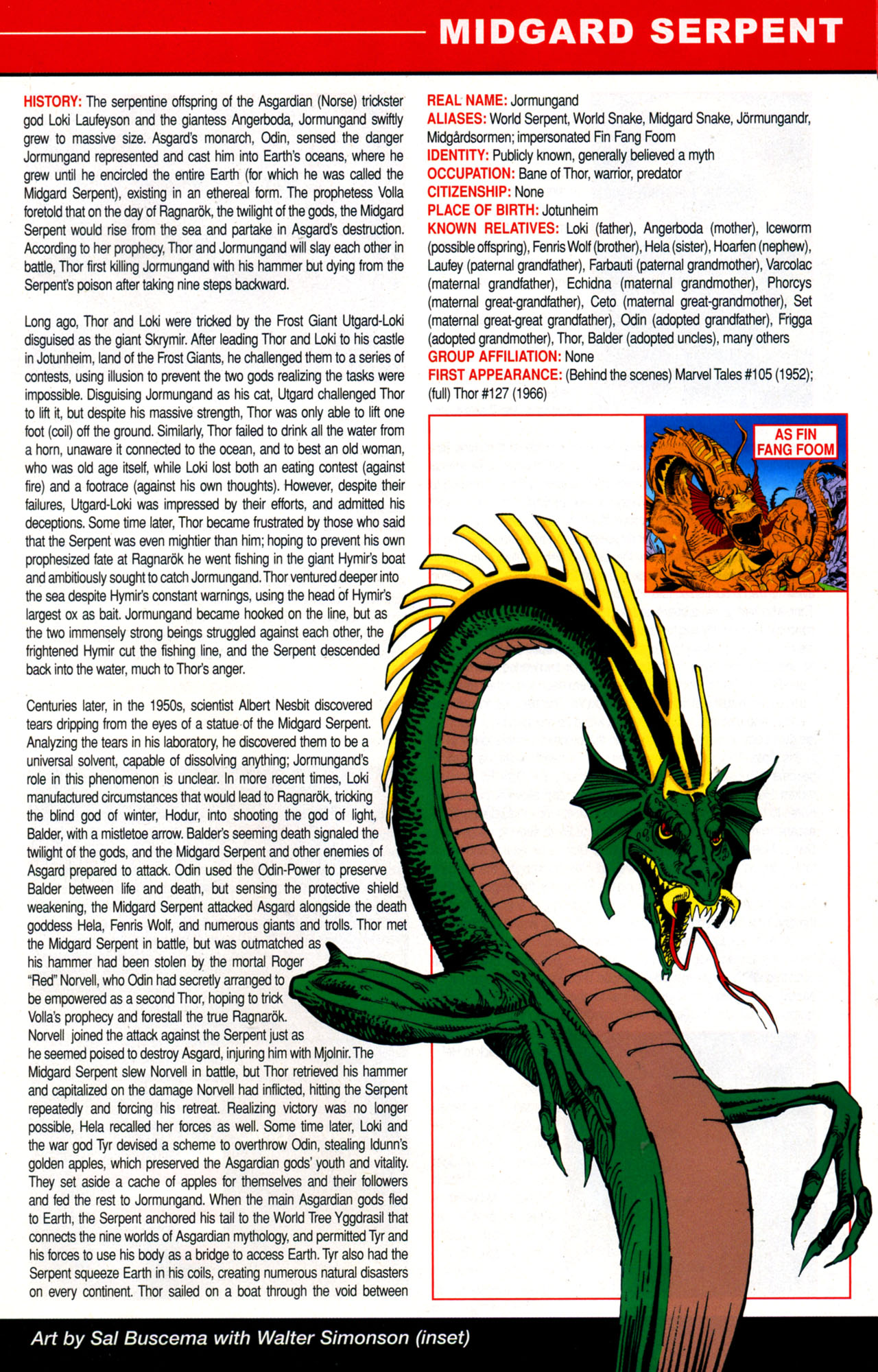 Read online Official Handbook of the Marvel Universe A To Z Update comic -  Issue #1 - 35
