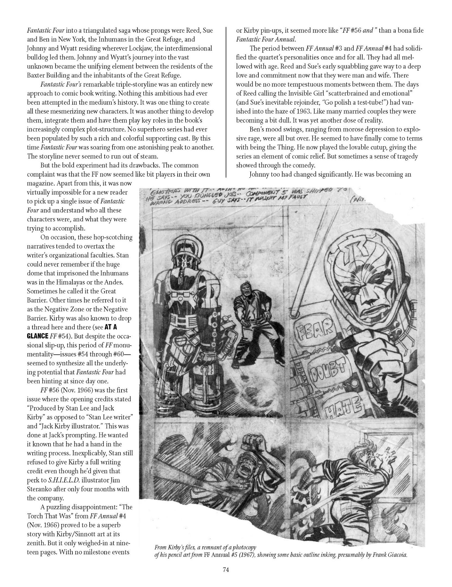 Read online The Jack Kirby Collector comic -  Issue #58 - 76