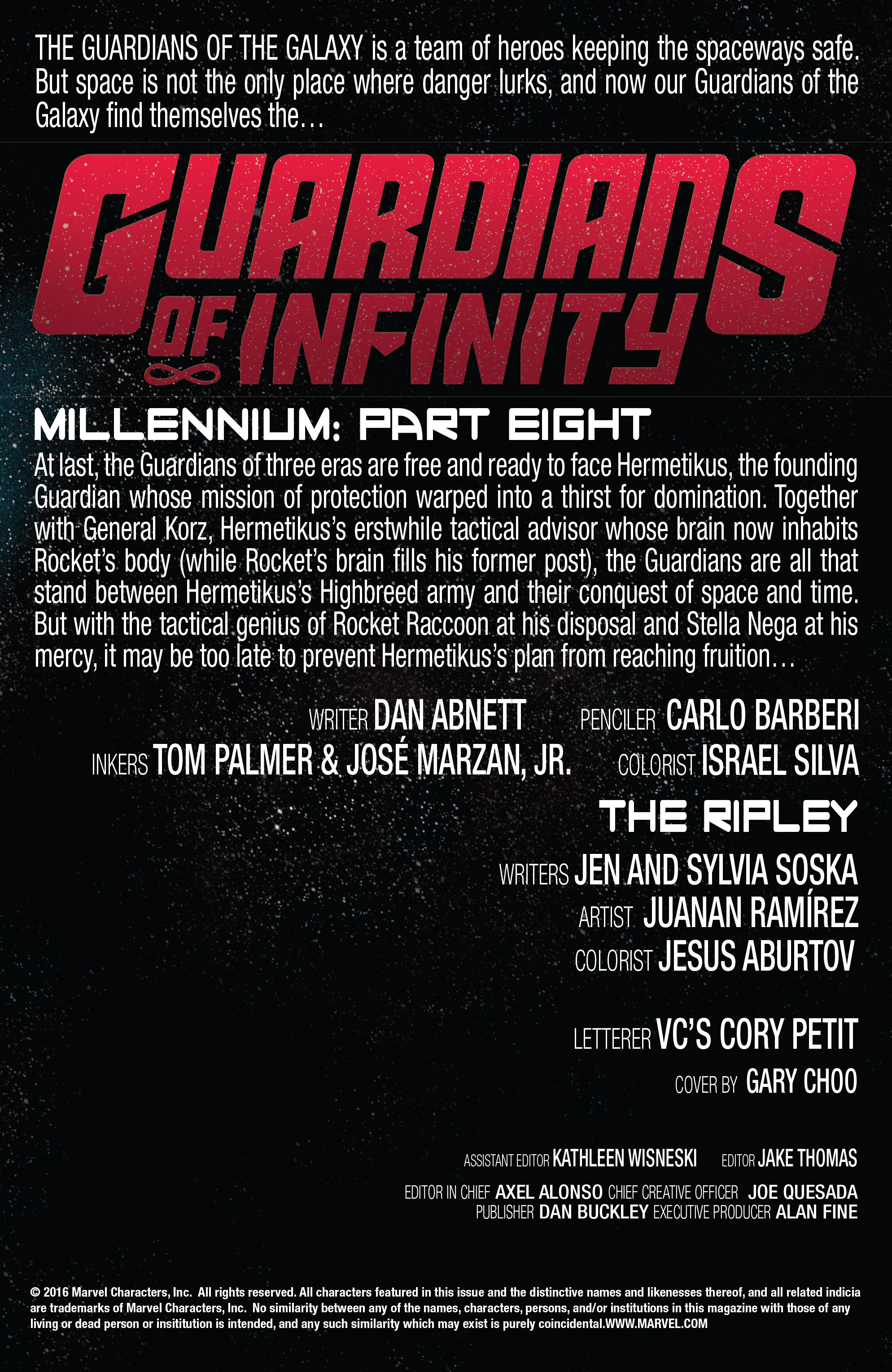 Read online Guardians of Infinity comic -  Issue #8 - 2