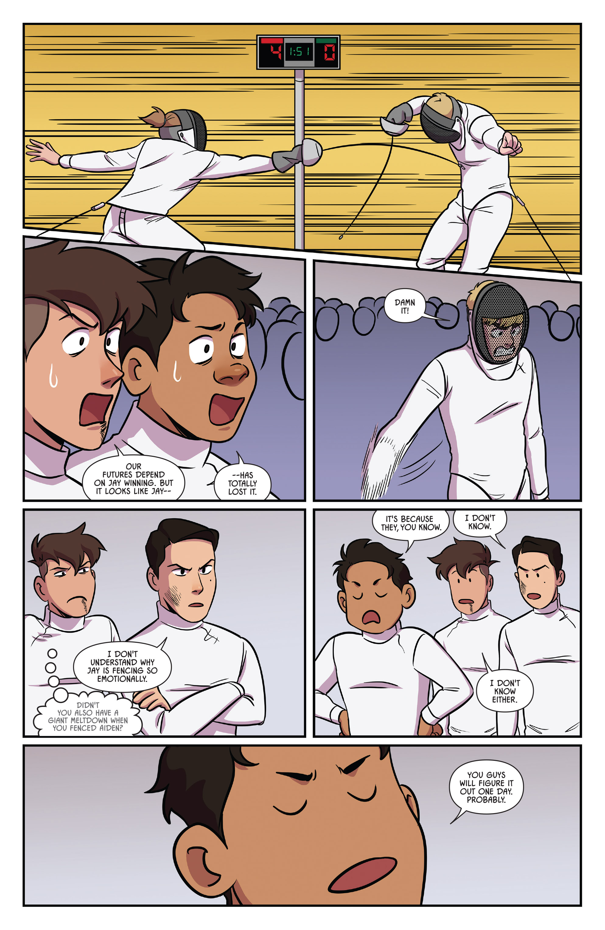 Read online Fence comic -  Issue # _TPB 3 - 62