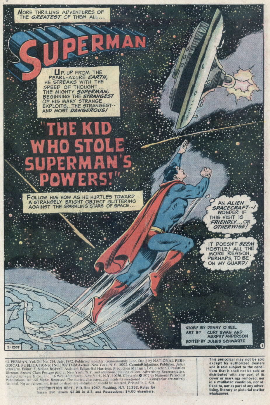 Read online Superman (1939) comic -  Issue #254 - 2