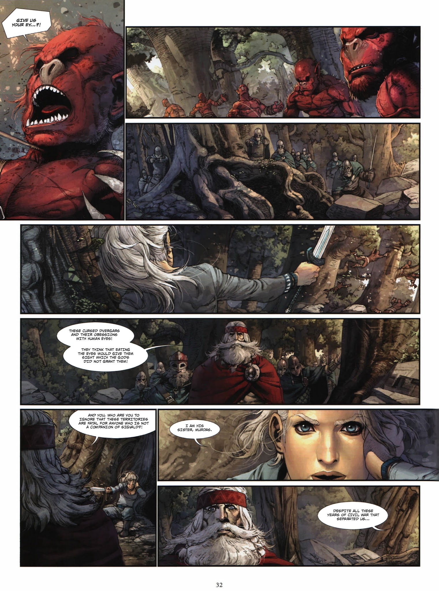 Read online Konungar comic -  Issue #1 - 33