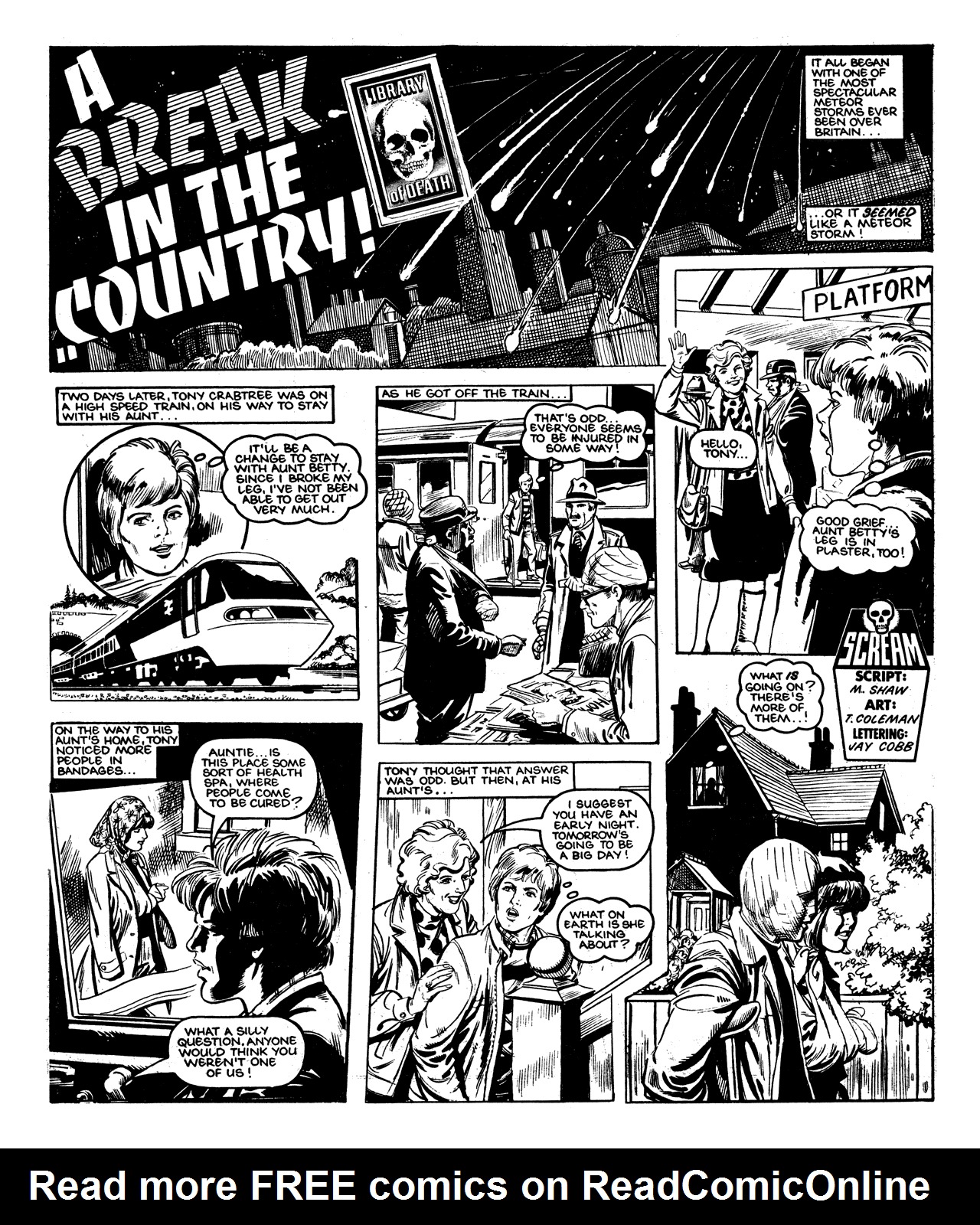 Read online Scream! (1984) comic -  Issue #5 - 21
