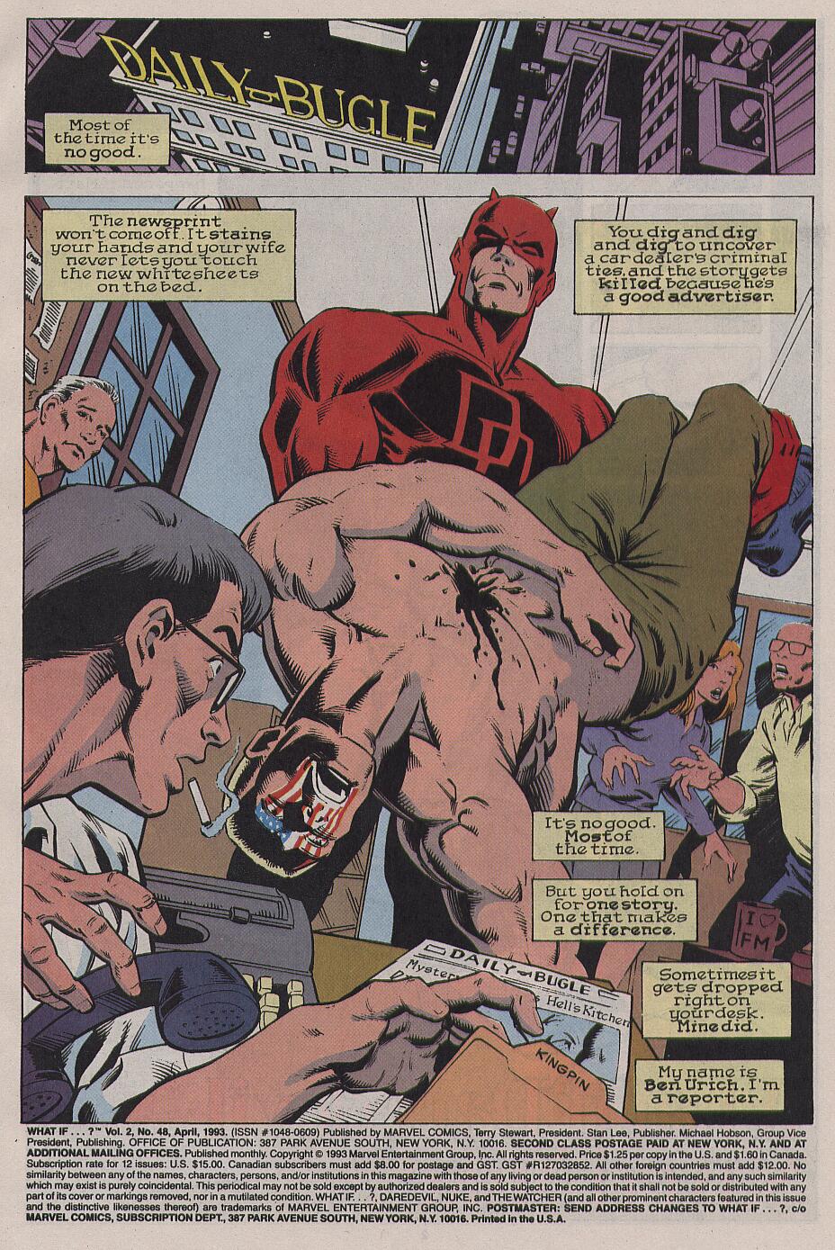 Read online What If...? (1989) comic -  Issue #48 - 2