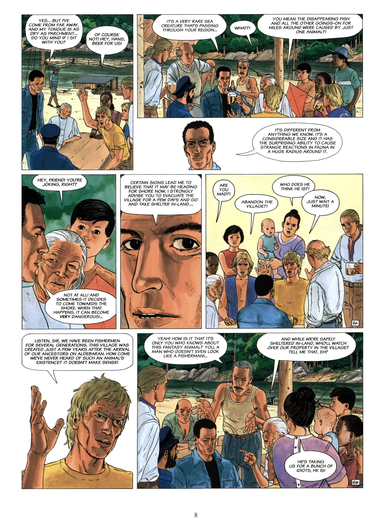 Read online Aldebaran comic -  Issue # TPB 1 - 10