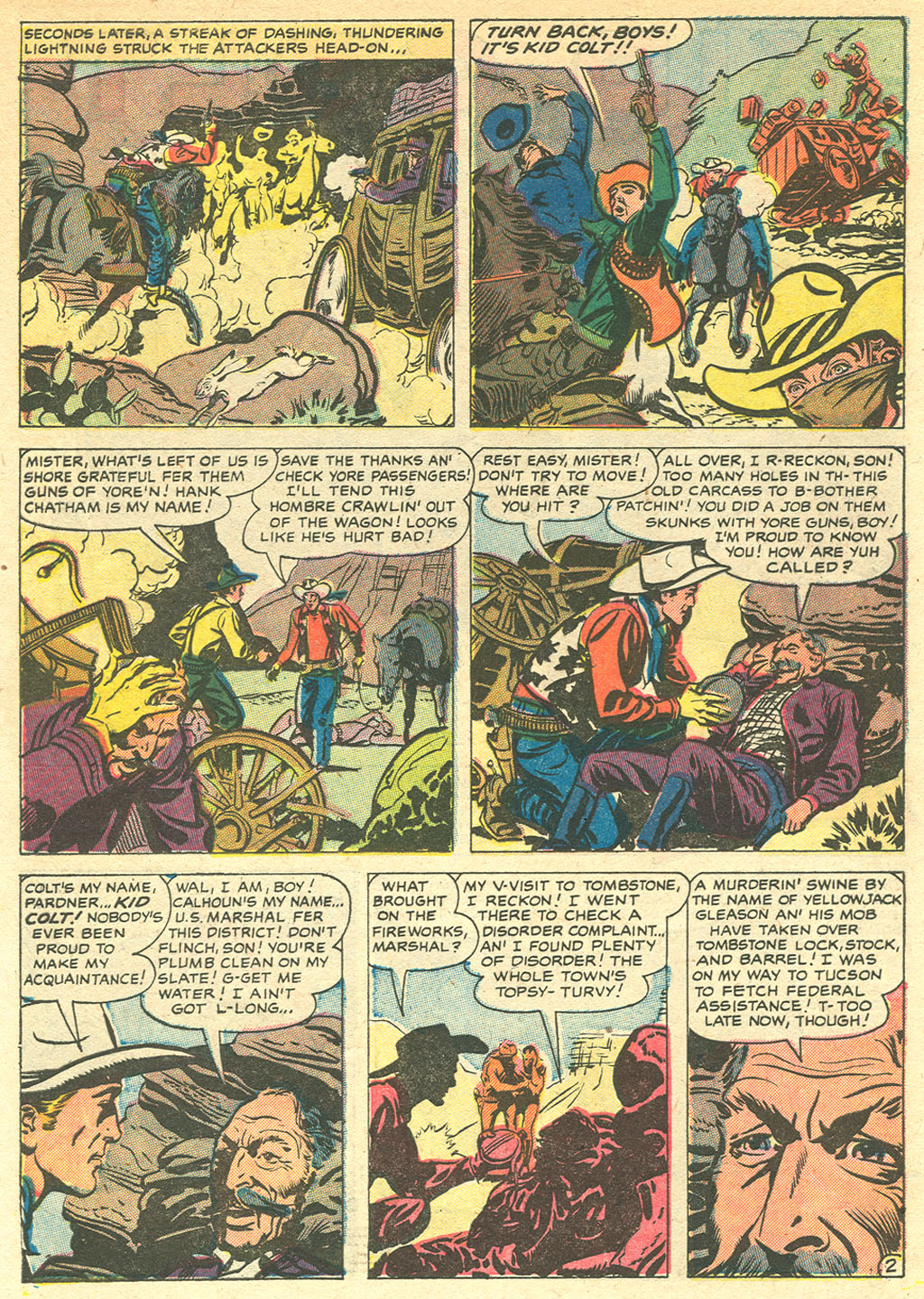 Read online Kid Colt Outlaw comic -  Issue #24 - 4